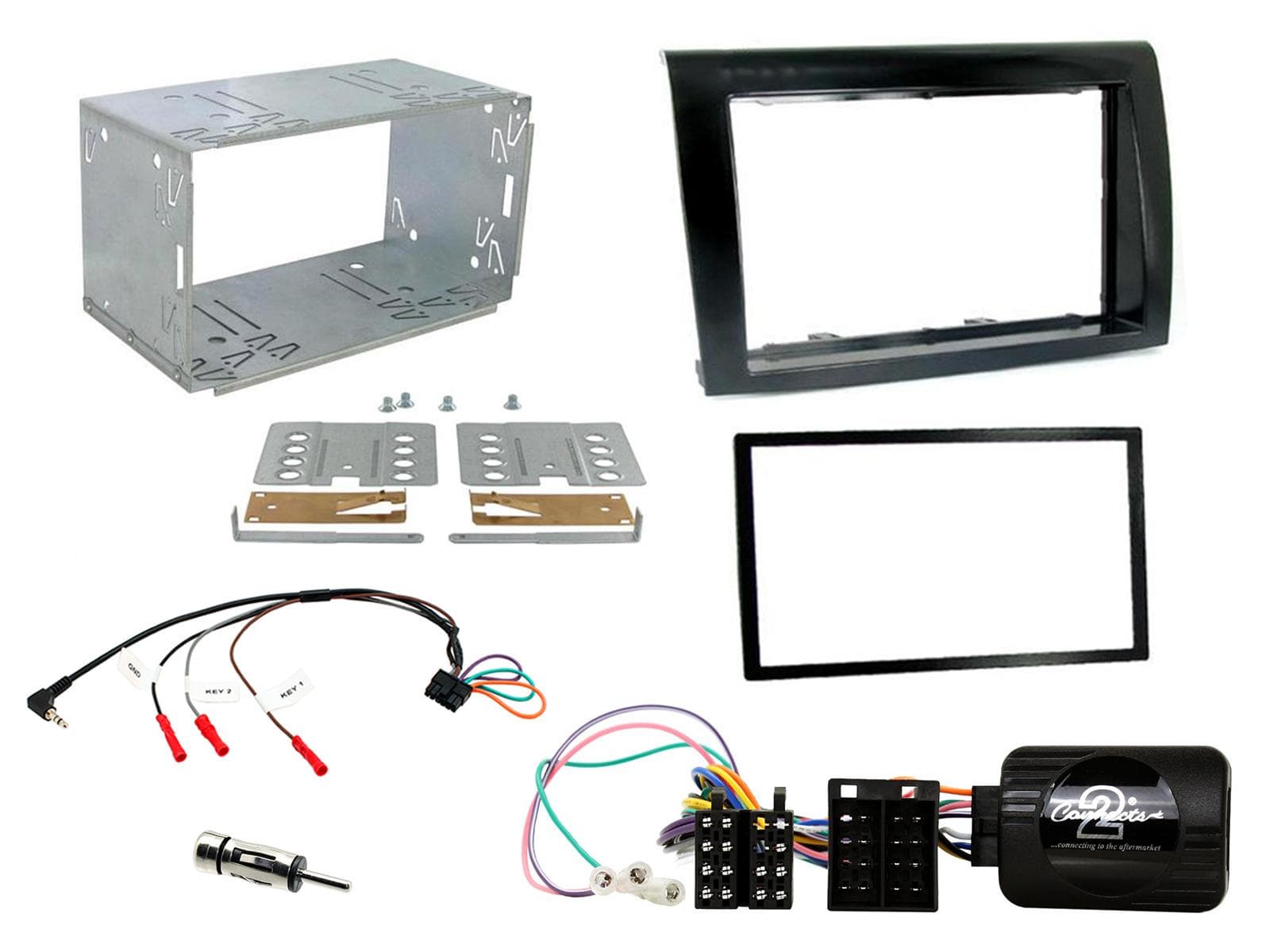 CTKFT07 Multimedia Installatie KIT Autoradio Fiat Bravo