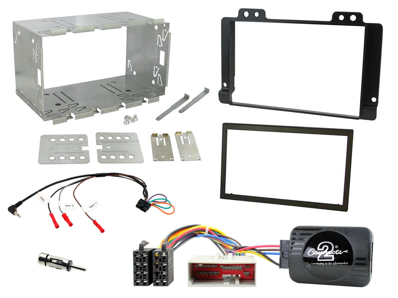 CTKLR02 Multimedia Installatie KIT Autoradio Land Rover Freelander