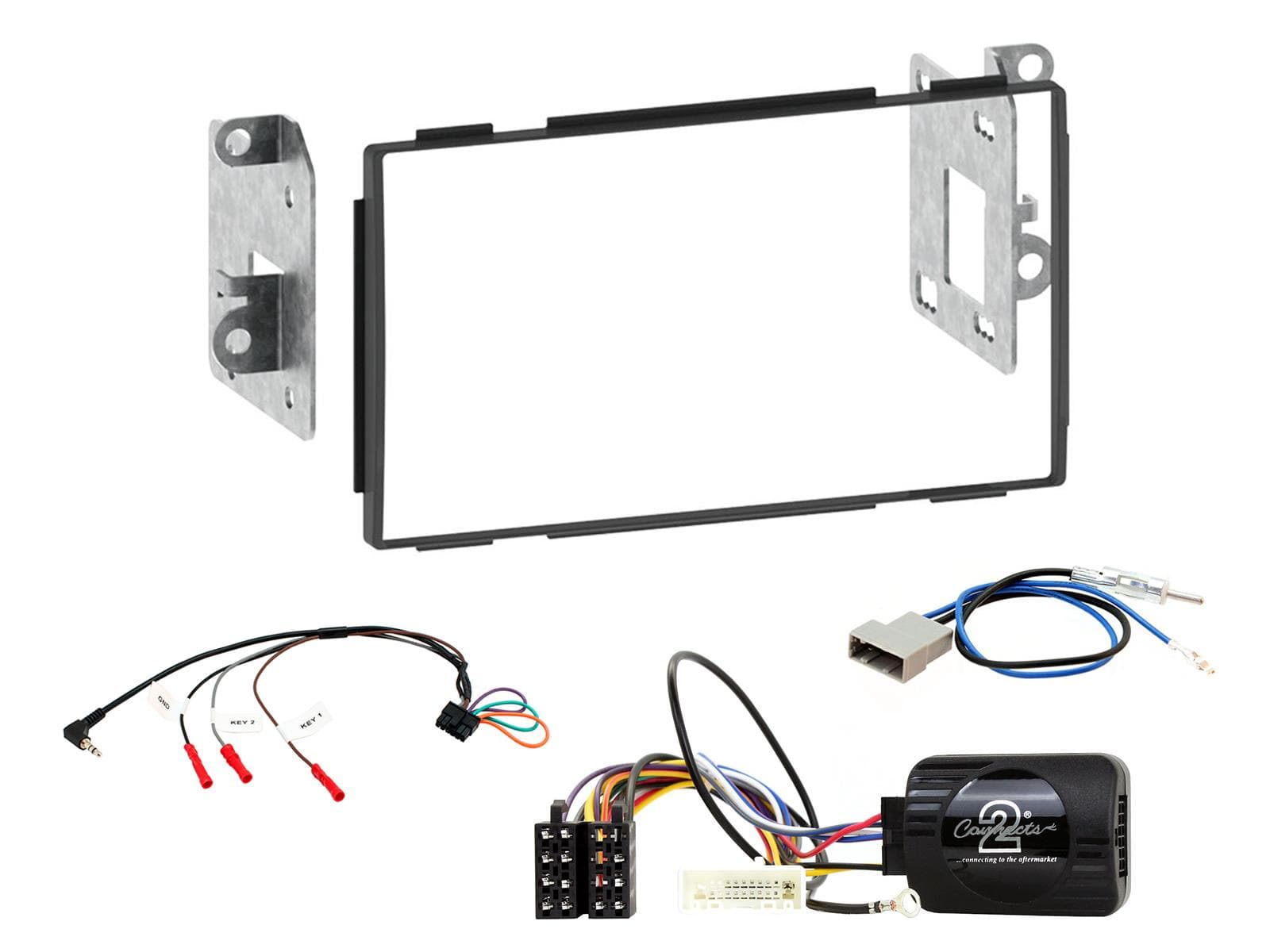 CTKNS03 Multimedia Installatie KIT Autoradio Nissan Qashqai