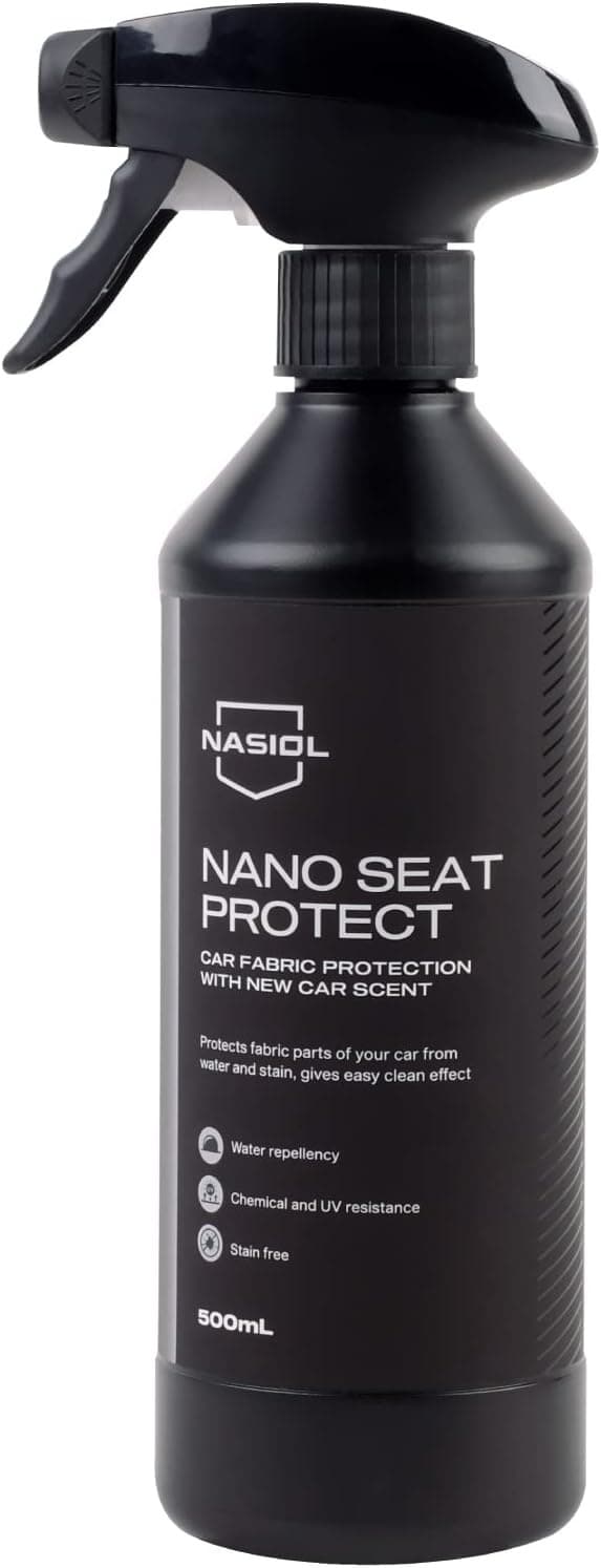 Nano Seat Protect | Coating en Nieuwe Auto-Geur voor Bekleding | Bescherm je stoelen tegen vlekken