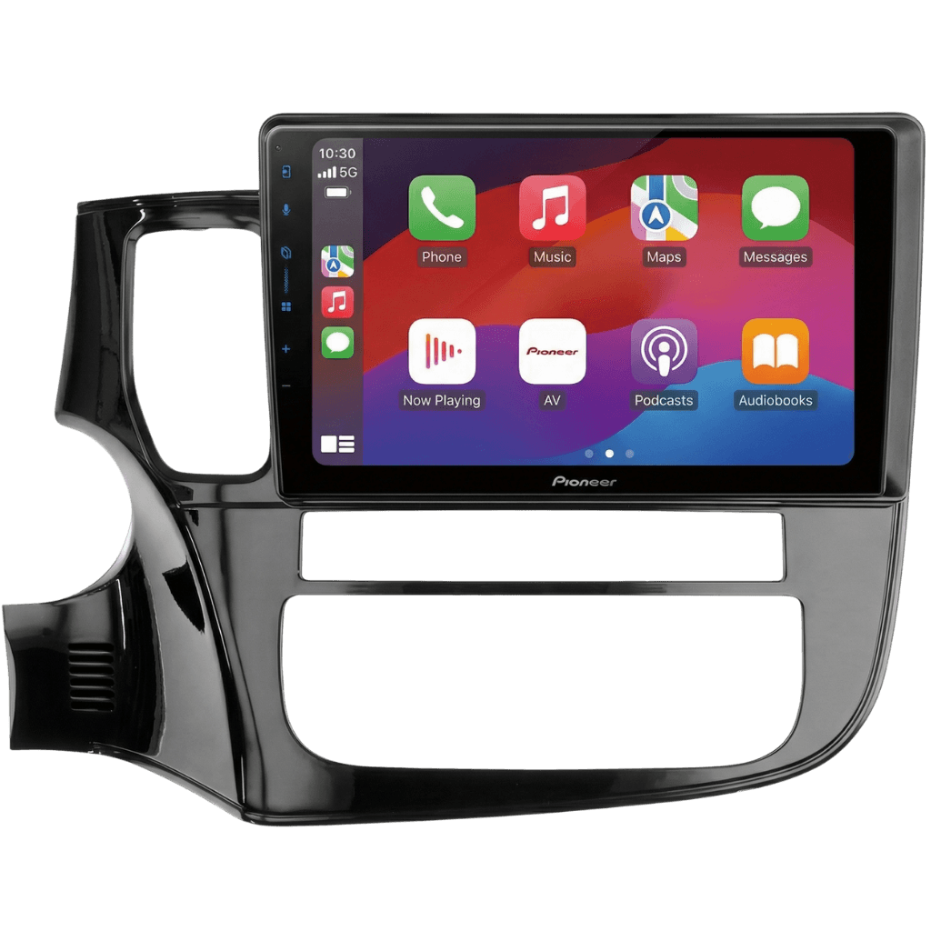 SPH-PF97BT met Mitsubishi Outlander 2016 Montageframe