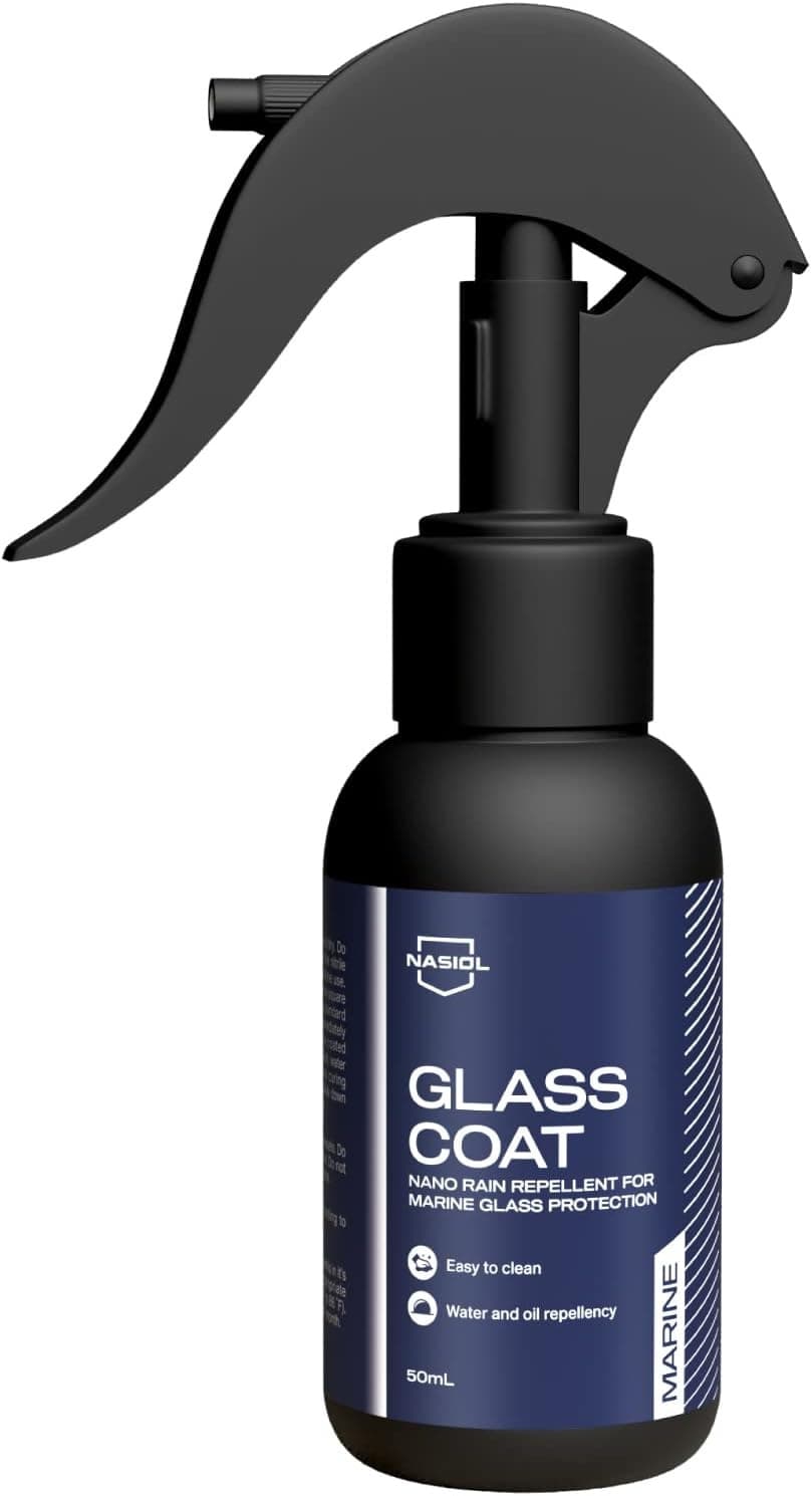 GlassCoat | Marine Nano Rain Repellent | Regenafstotende Glasbescherming voor Boten en Schepen