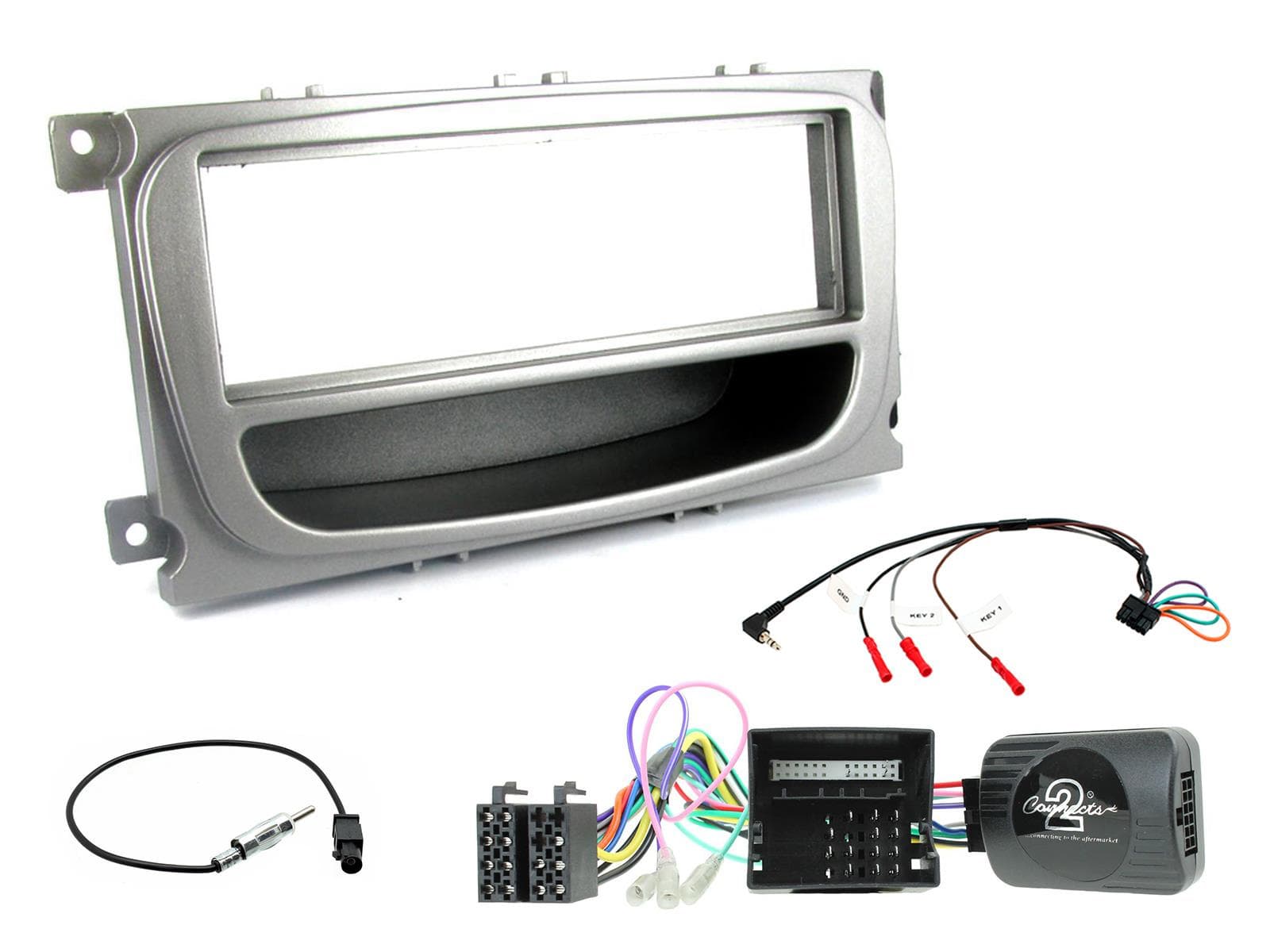 CTKFD60 Multimedia Installatie KIT Autoradio Ford Focus, Mondeo
