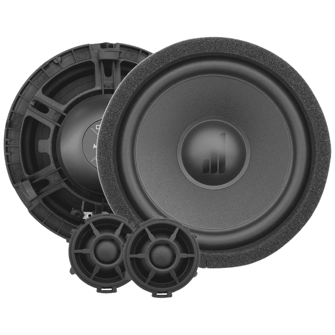 MB-100-W6 | 10cm 2-Weg Componenten Set voor Mercedes W205 | 2 x 60 Watt RMS