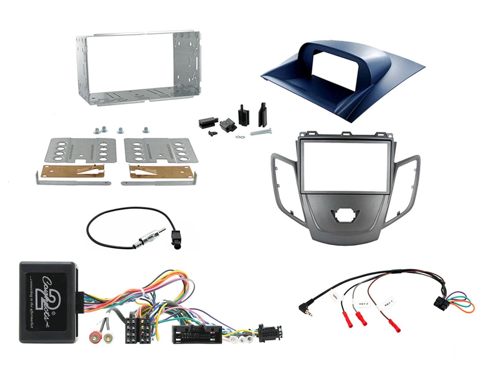 CTKFD14 Multimedia Installatie KIT Autoradio Ford Fiesta