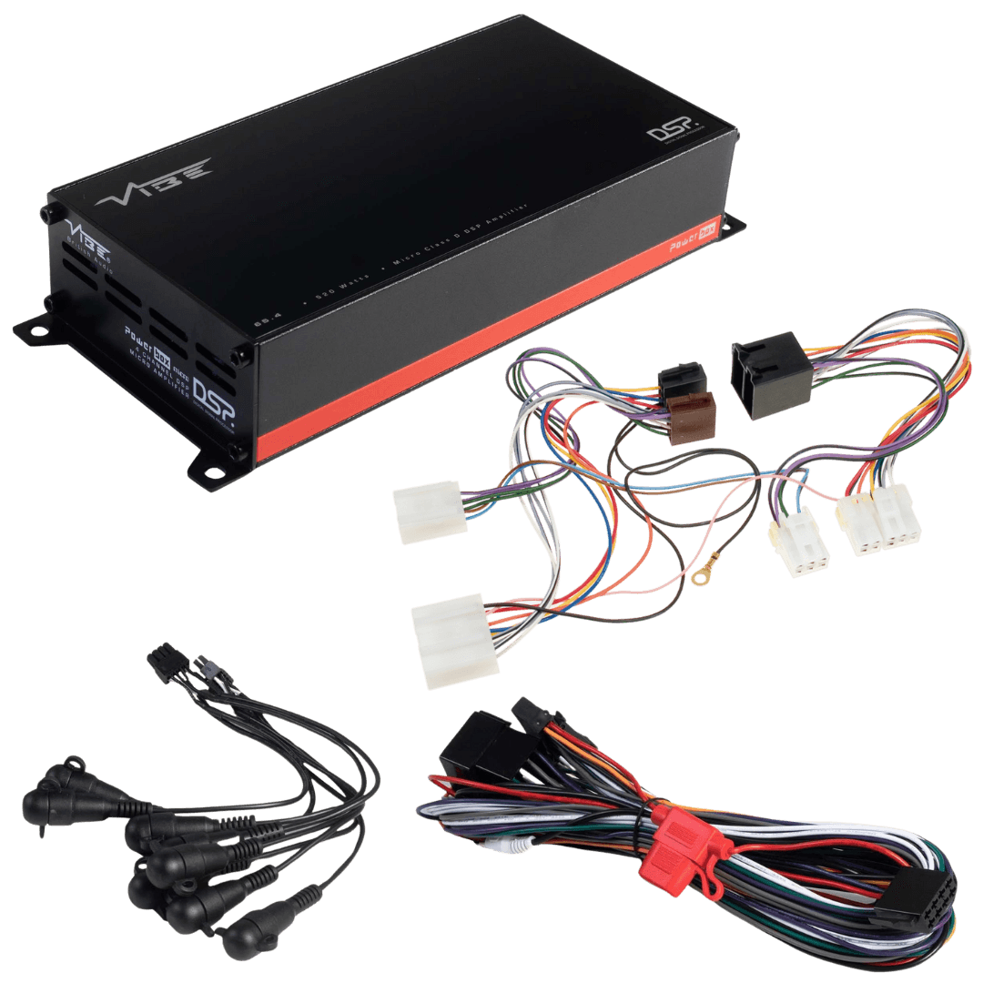 POWERBOX65.4-8MDSP-V3 + TAK-070 | Plug & Play DSP Versterker | Nissan Oud