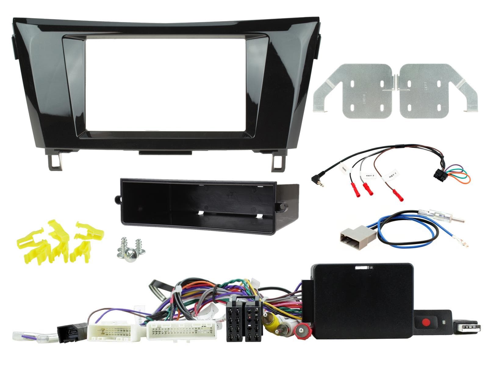 CTKNS19 Multimedia Installatie KIT Autoradio Nissan X-Trail