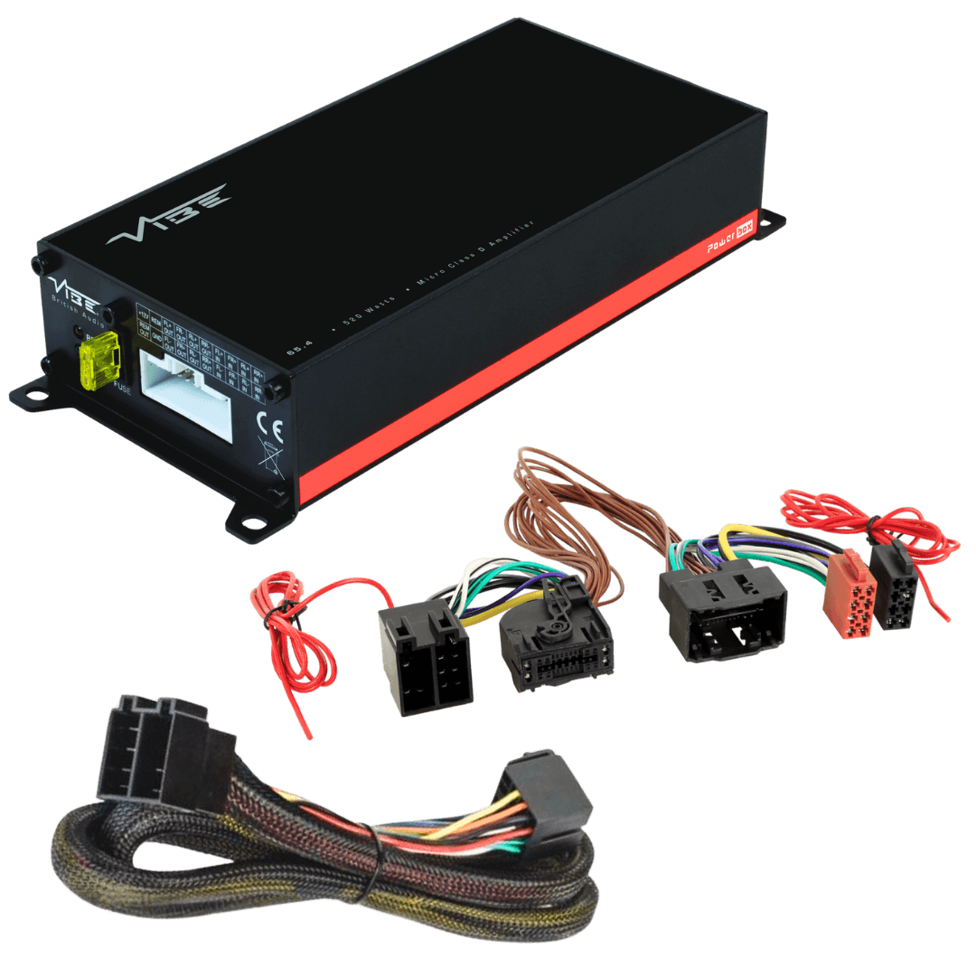 POWERBOX65.4M + TAK-083 | Plug & Play Versterker | Diverse Mercedes modellen