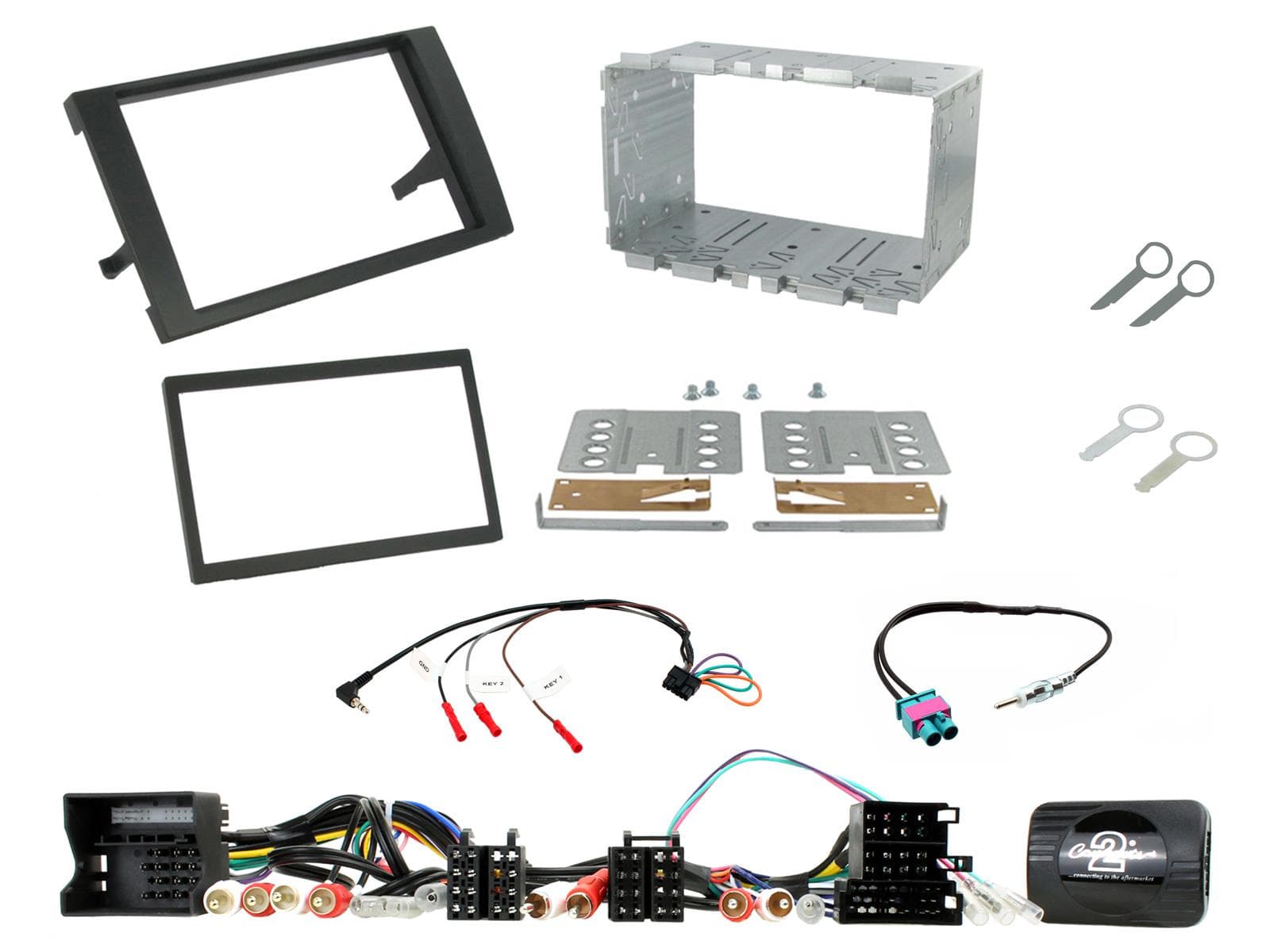 CTKAU04 Multimedia Installatie KIT Autoradio Audi A4
