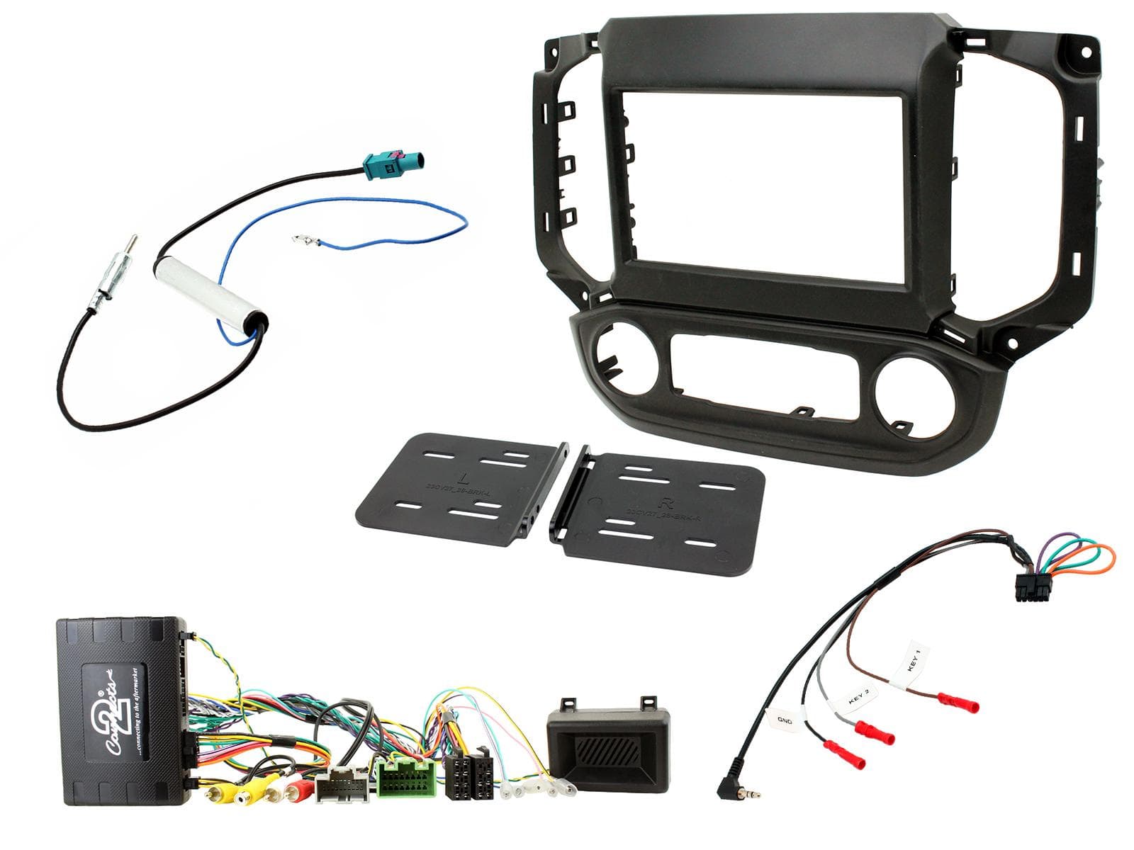CTKCV12 Multimedia Installatie KIT Autoradio Chevrolet S-10, Colorado