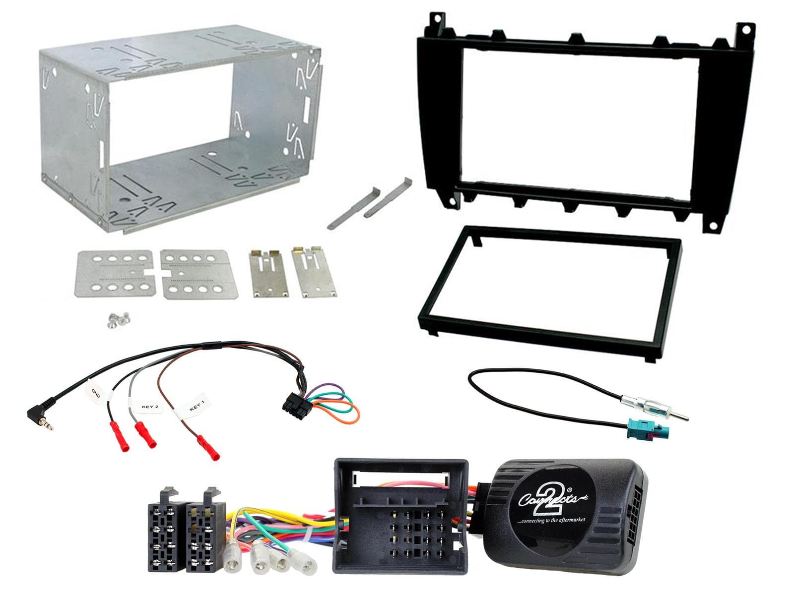 CTKMB01 Multimedia Installatie KIT Autoradio Mercedes C-Class