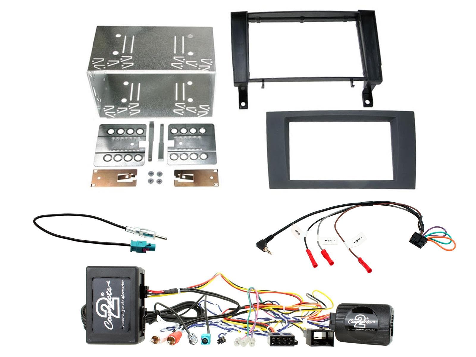 CTKMB24 Multimedia Installatie KIT Autoradio Mercedes SLK