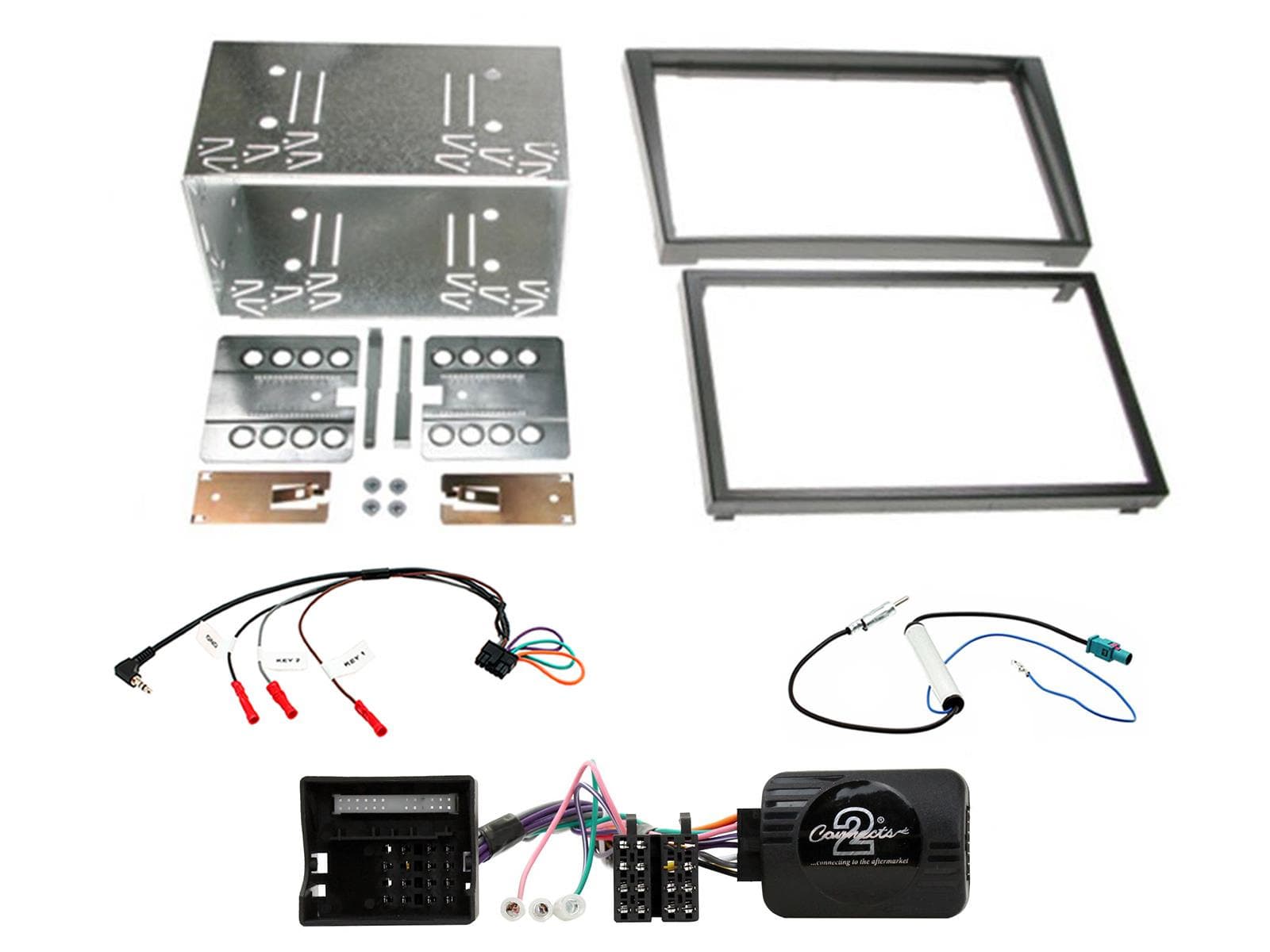CTKOP48 Multimedia Installatie KIT Autoradio Opel Corsa, Meriva, Signum, Tigra, Vectra