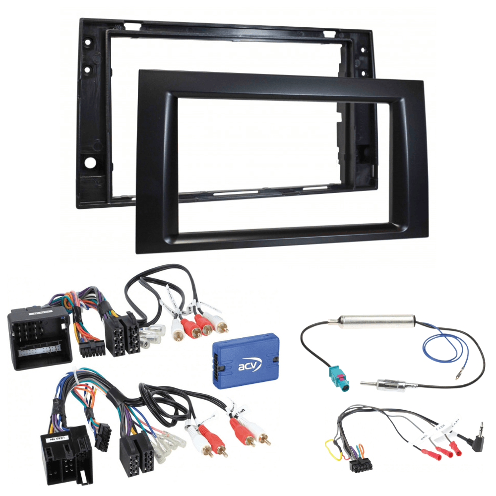 2-DIN Installatiekit Audi A4 (8E/B6/B7) 2000 - 2009