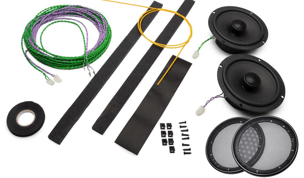 VW Transporter achterspeakers
