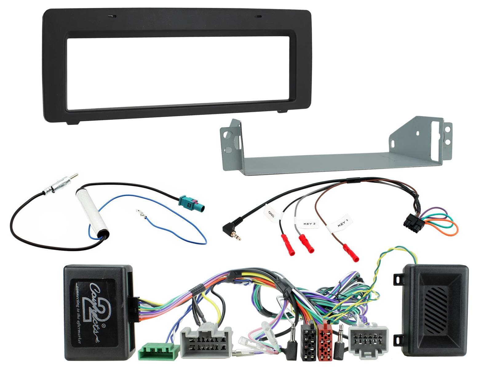 CTKVL10 Multimedia Installatie KIT Autoradio Volvo S80, V70, XC70