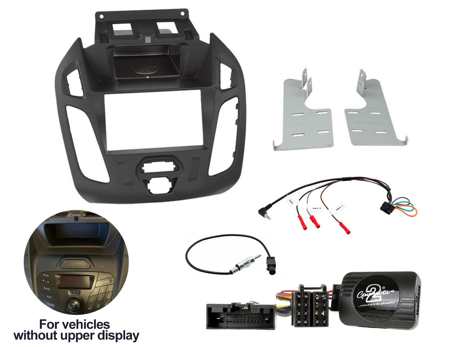 CTKFD81 Multimedia Installatie KIT Autoradio Ford Transit-Connect