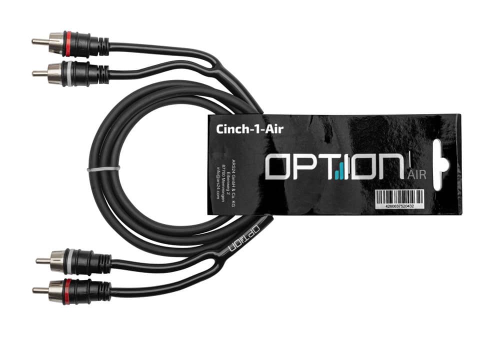 Cinch-1-Air | RCA Kabel | 2-Kanaals | 1 Meter