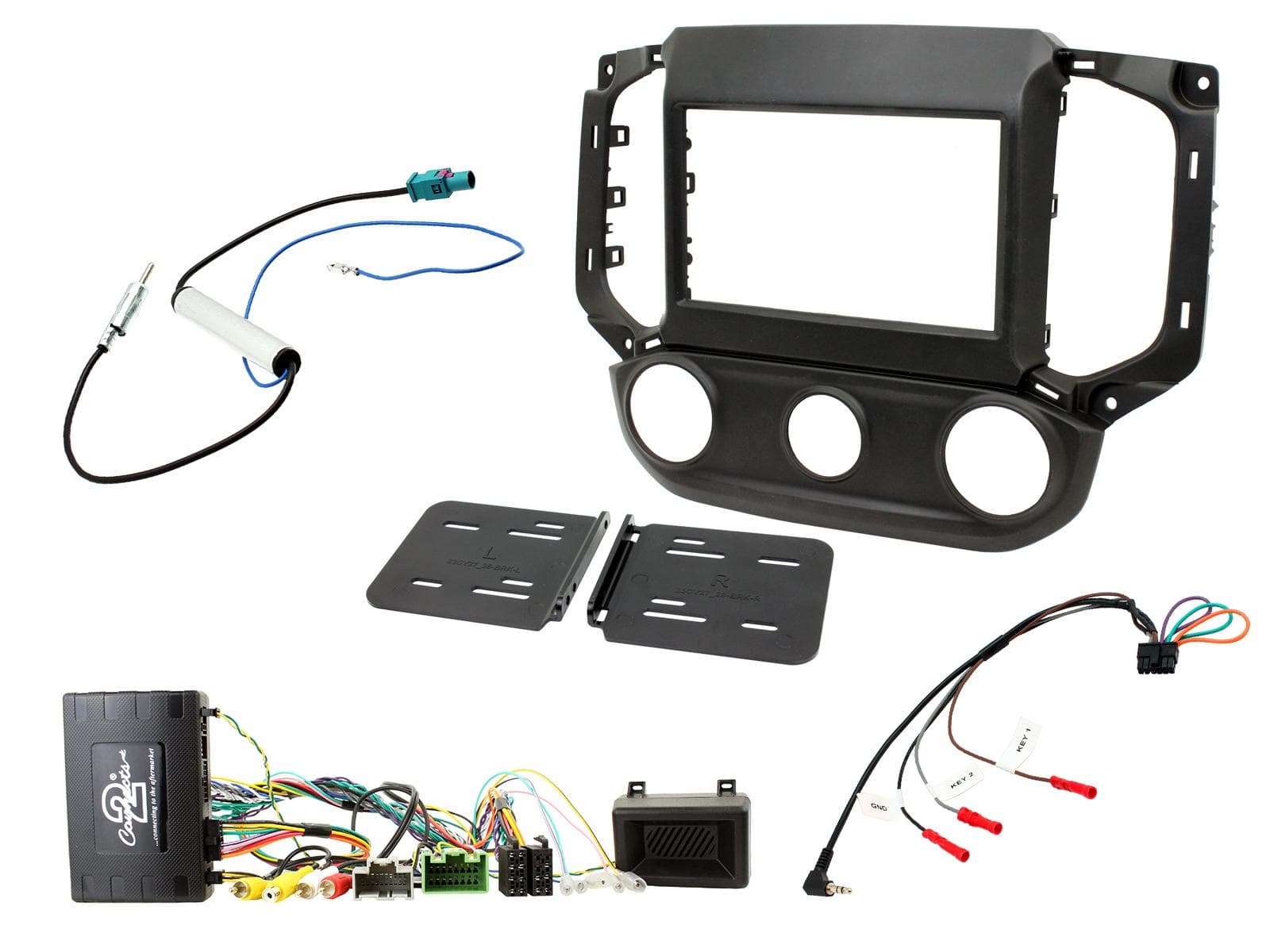 CTKCV13 Multimedia Installatie KIT Autoradio Chevrolet S-10, Colorado