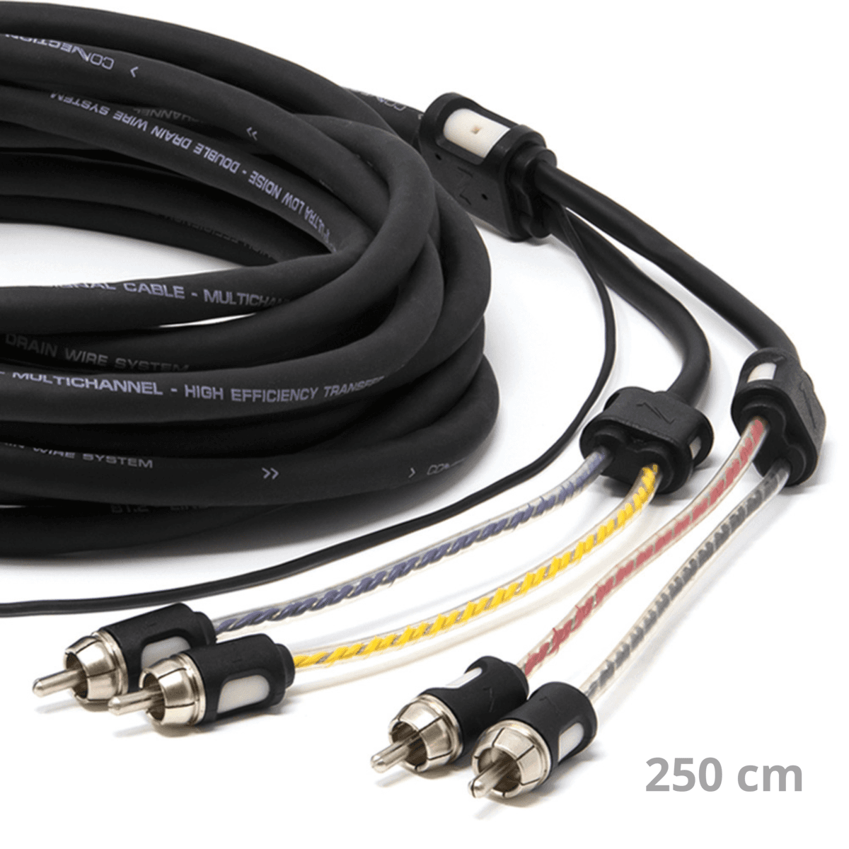 BT4 250.2 | Hoogwaardige RCA Kabel | 4-Kanaals | Remote Kabel
