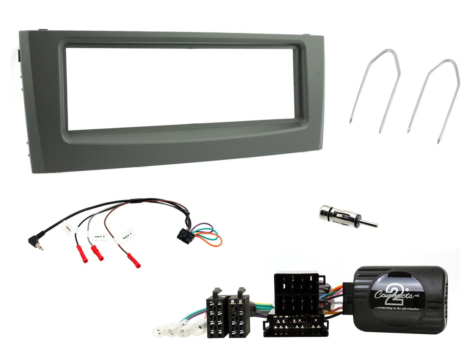 CTKFT06 Multimedia Installatie KIT Autoradio Fiat Grande-Punto