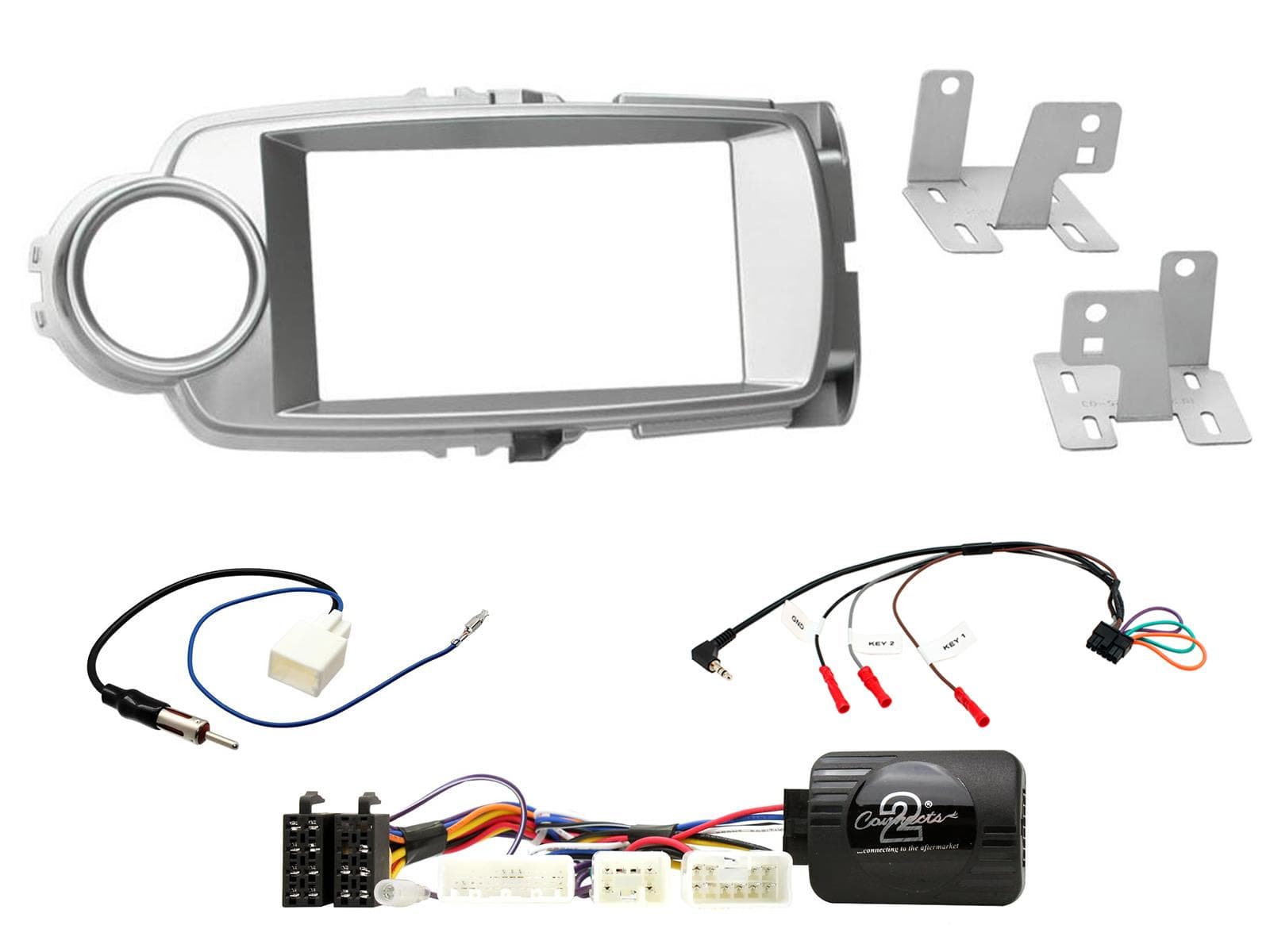 CTKTY09 Multimedia Installatie KIT Autoradio Toyota Yaris