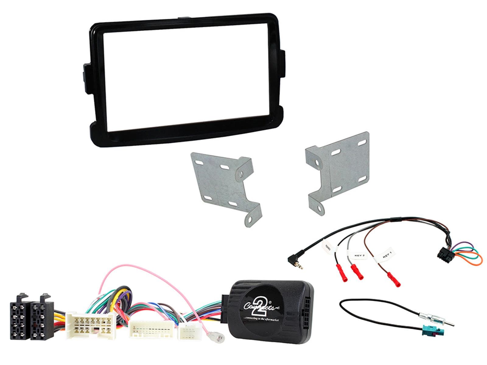 CTKDC04 Multimedia Installatie KIT Autoradio Dacia Duster, Sandero
