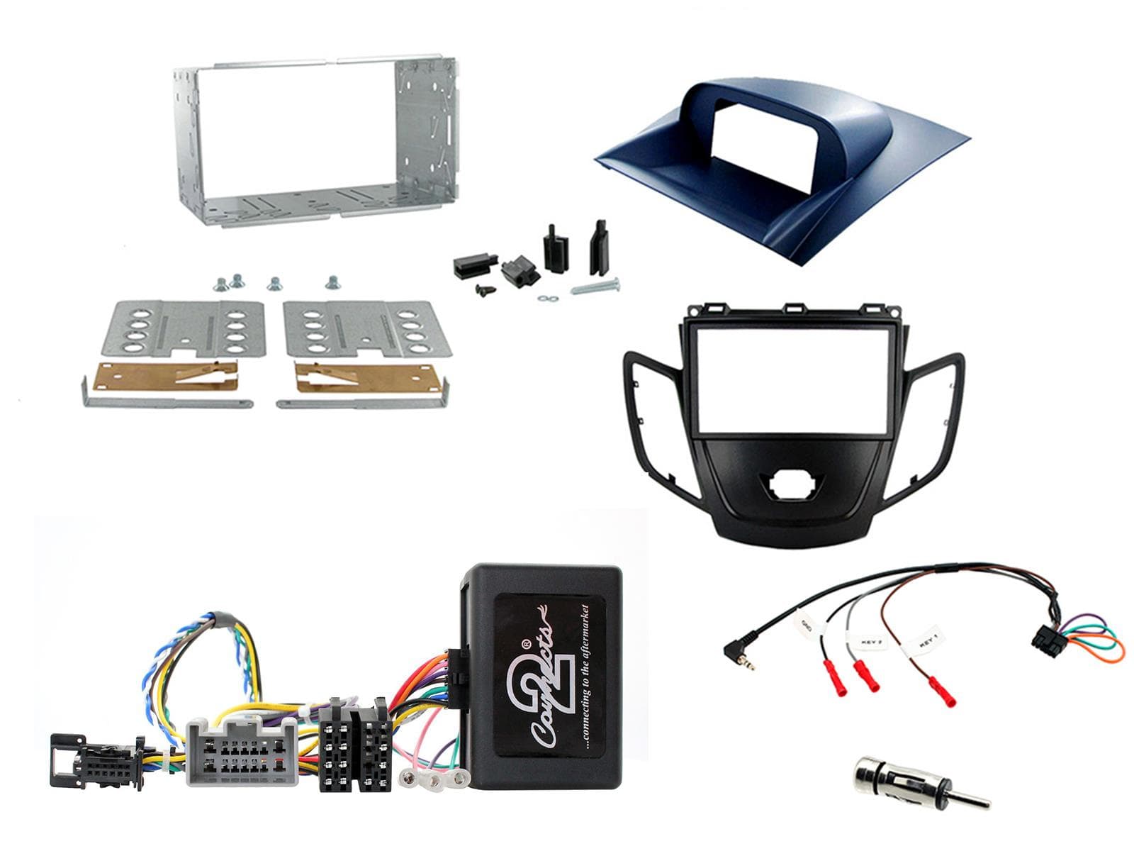 CTKFD08 Multimedia Installatie KIT Autoradio Ford Fiesta