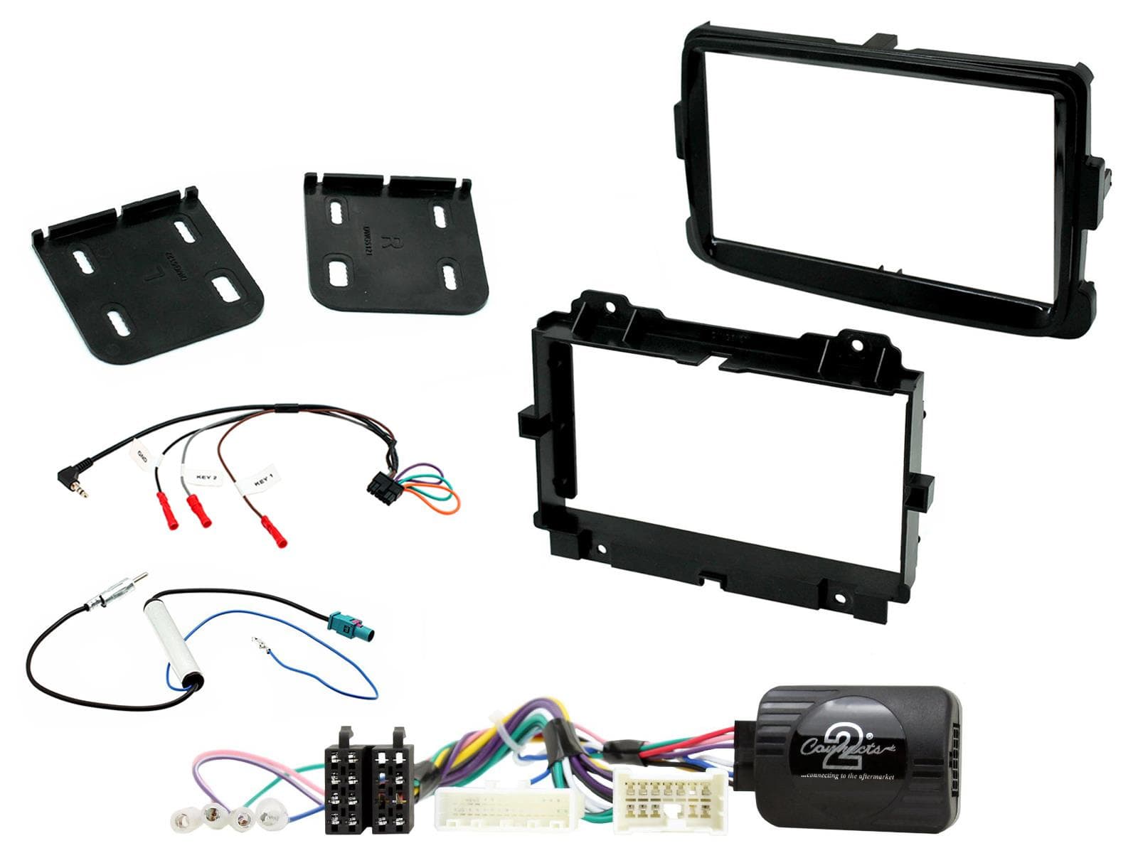 CTKRT17 Multimedia Installatie KIT Autoradio Renault Captur
