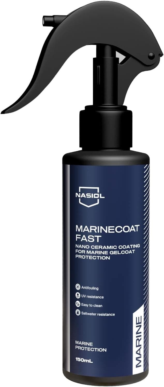 MarineCoat Fast | Nano Keramische Coating | Voor Bovenwaterse Plastic en Metalen Onderdelen