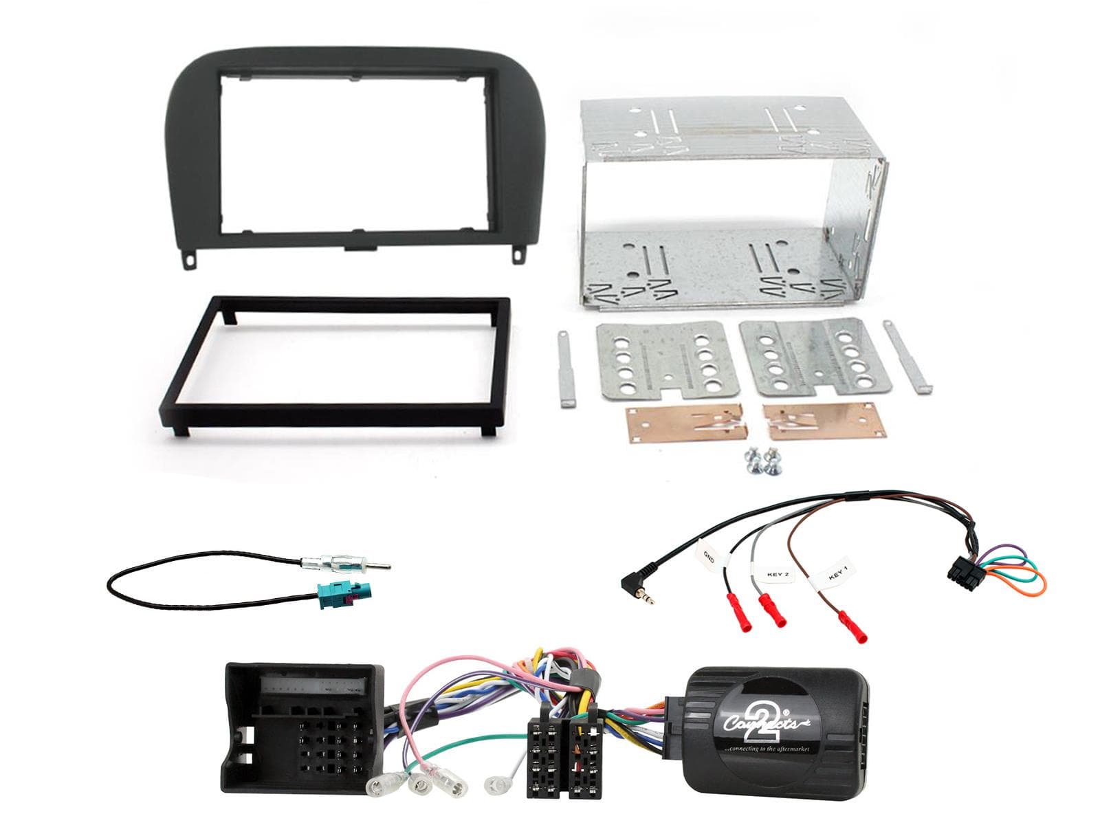 CTKMB08 Multimedia Installatie KIT Autoradio Mercedes SL