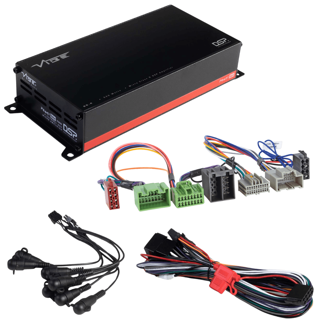 POWERBOX65.4-8MDSP-V3 + TAK-042 | Plug & Play DSP Versterker | Opel/Vauxhall, Insignia/Karl/Viva