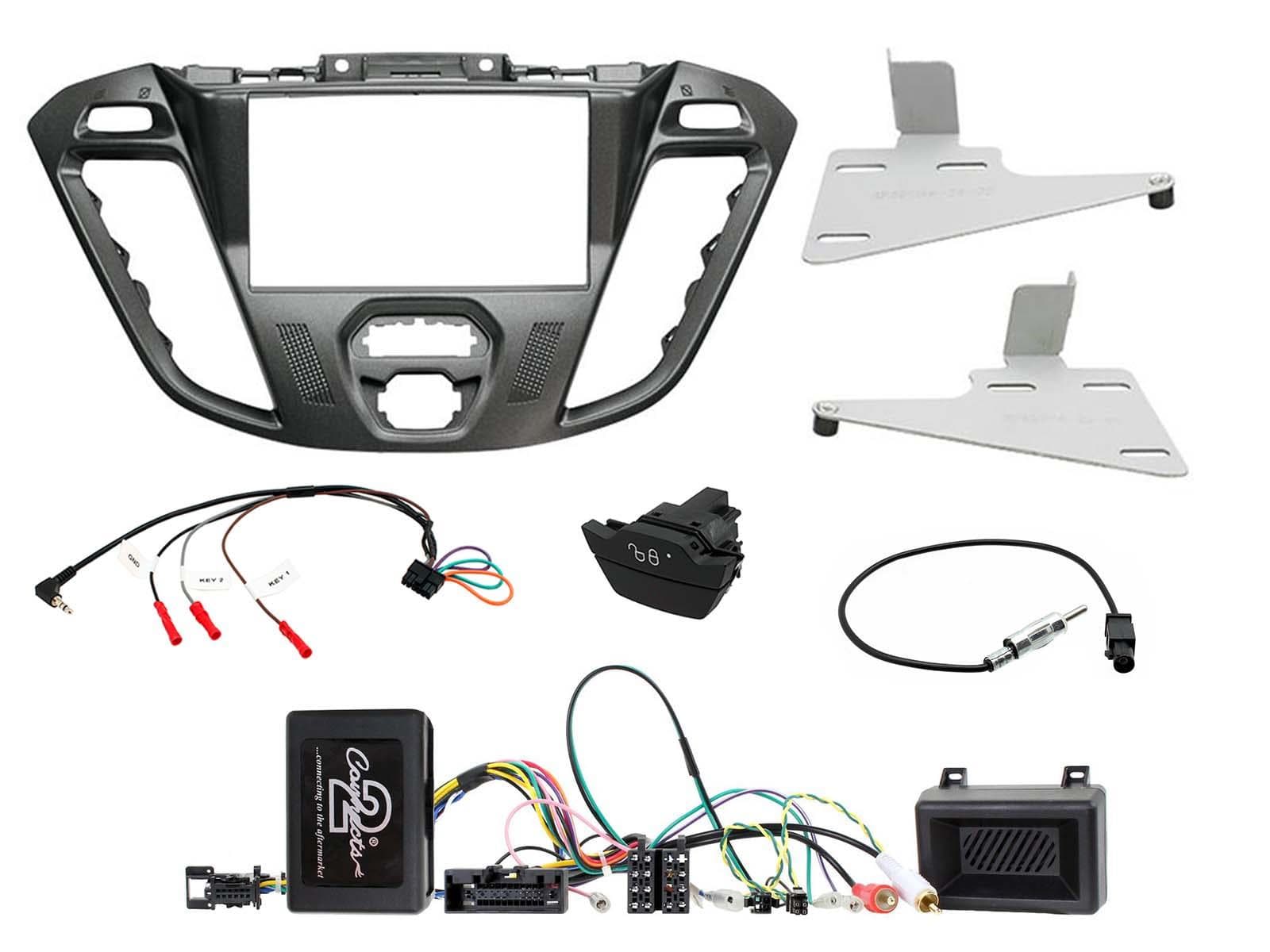 CTKFD43C Multimedia Installatie KIT Autoradio Ford Transit-Custom