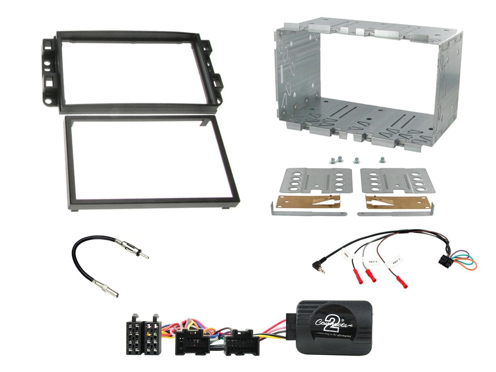 CTKCV02 Multimedia Installatie KIT Autoradio Chevrolet Aveo, Captiva
