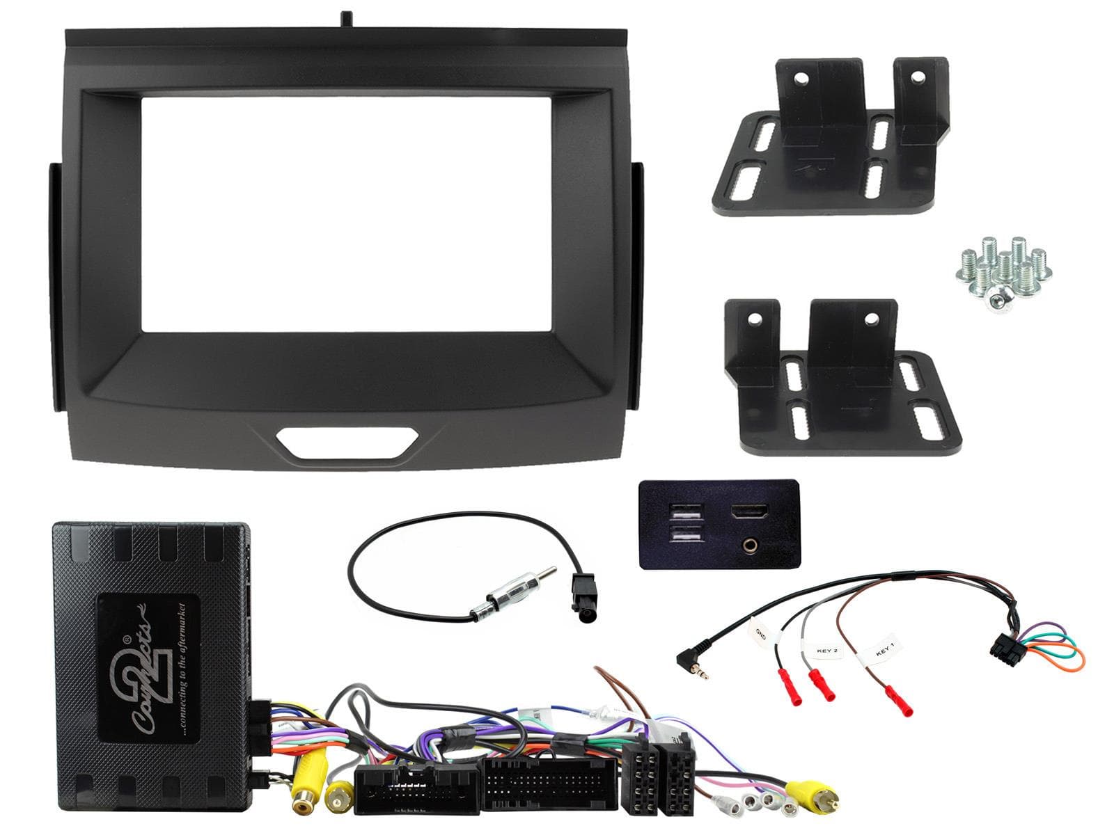 CTKFD91 Multimedia Installatie KIT Autoradio Ford Ranger