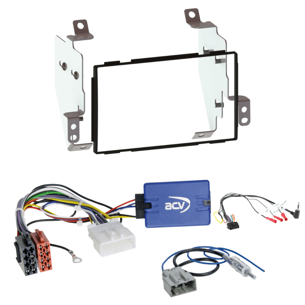 2-DIN Multimedia Installatiekit Nissan Note (E11) 01/2009 - 08/2013