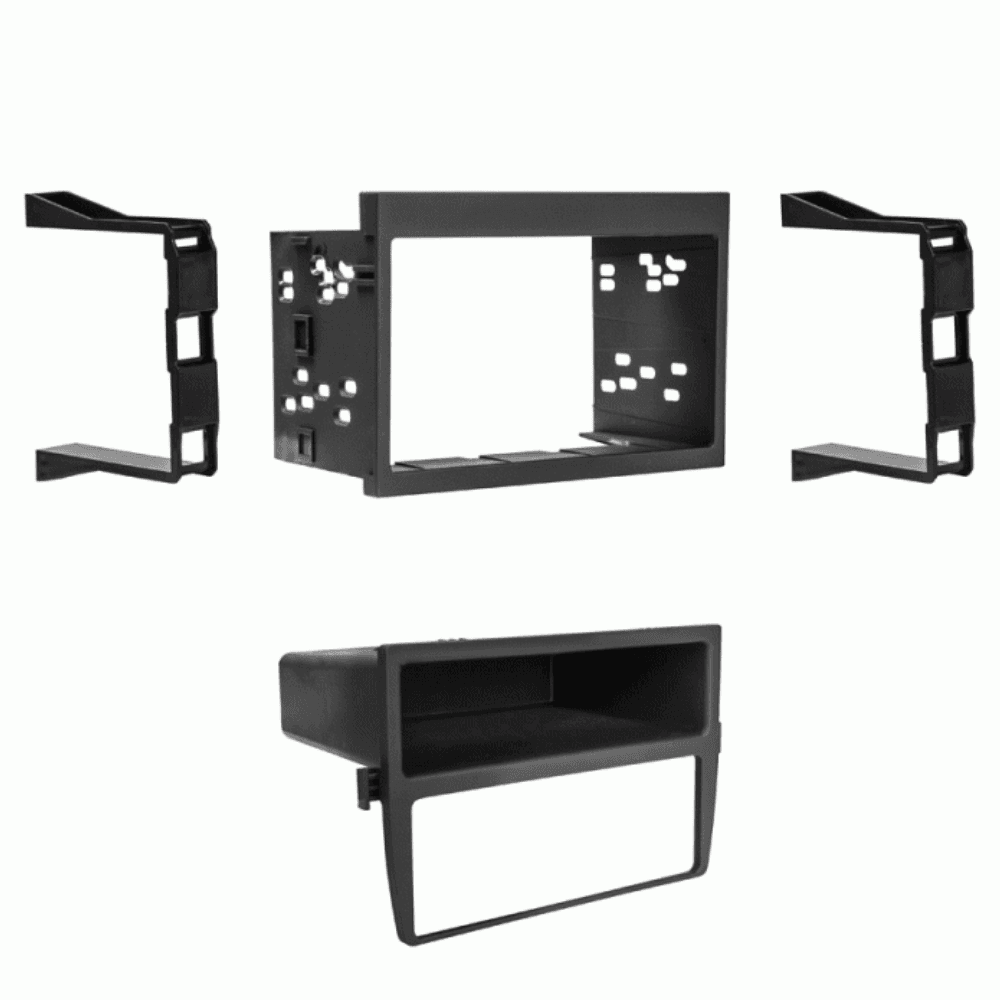 2-DIN Montageframe | Porsche 911 (996) / Boxster (986) 1997-2002 | Zonder bekerhouder