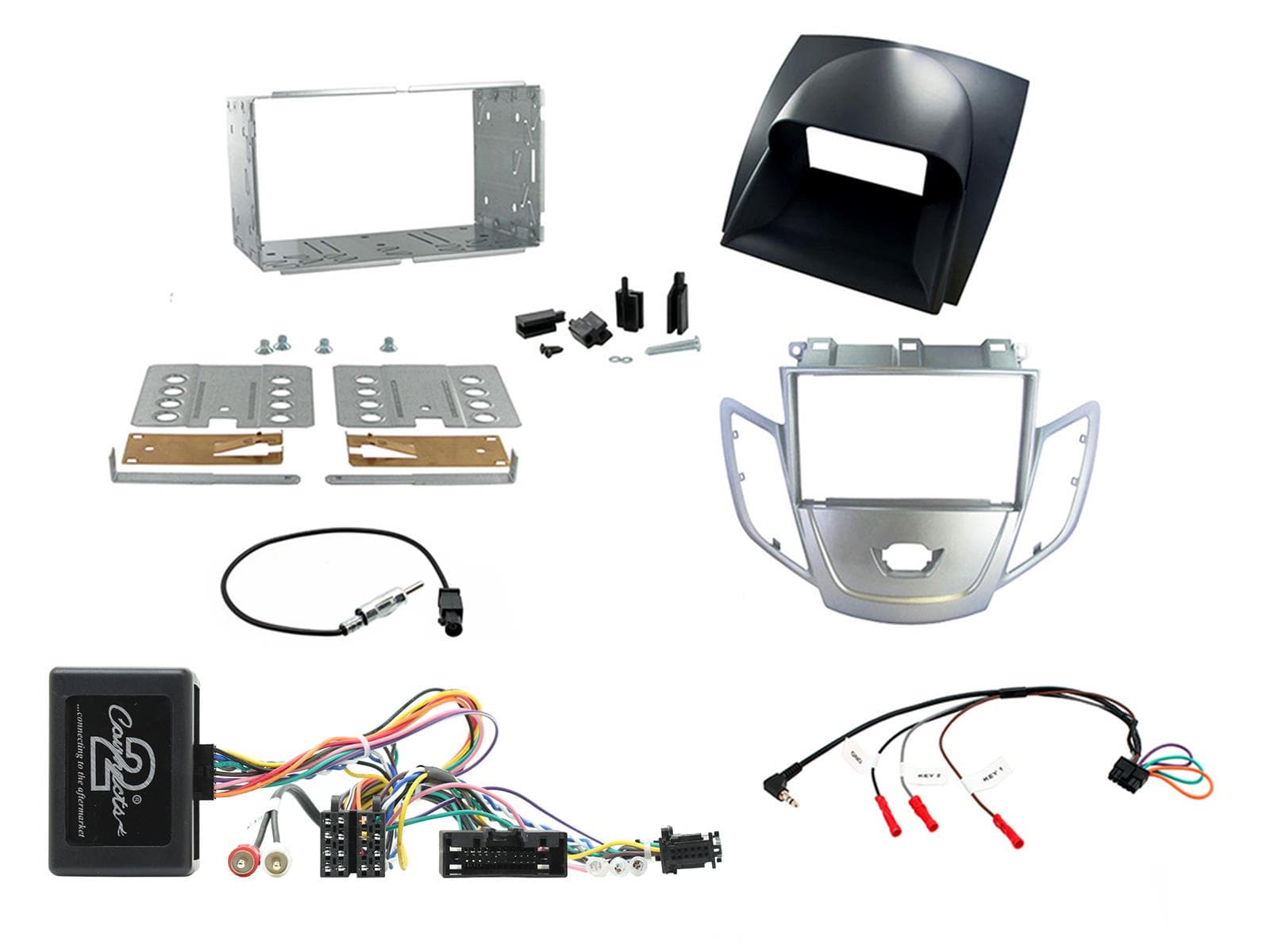 CTKFD10 Multimedia Installatie KIT Autoradio Ford Fiesta