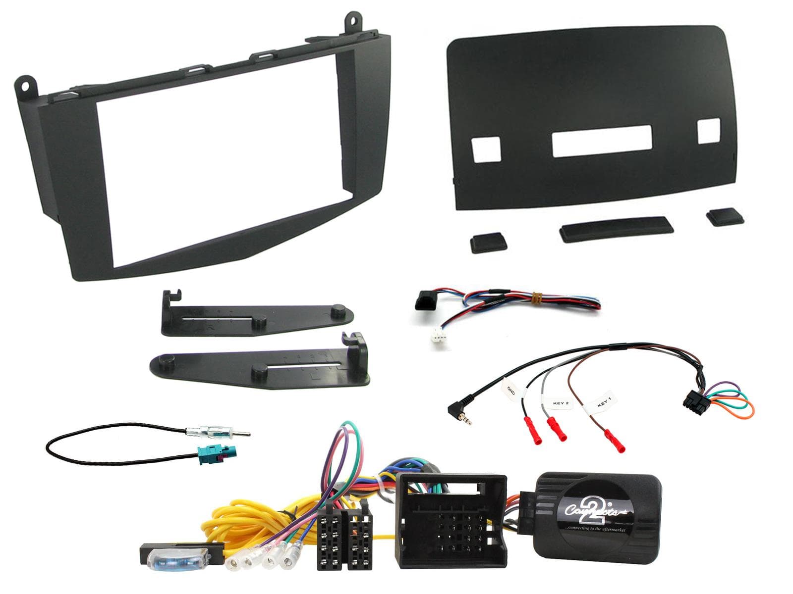 CTKMB04 Multimedia Installatie KIT Autoradio Mercedes C-Class