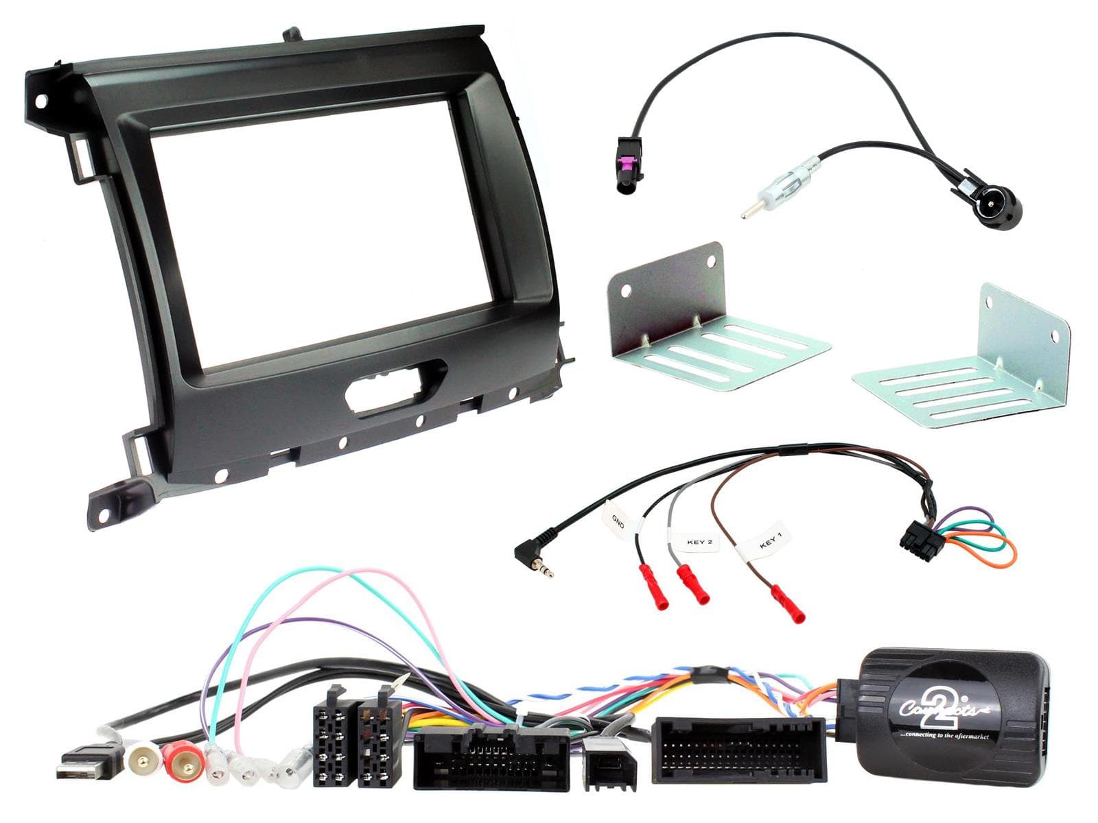 CTKFD66 Multimedia Installatie KIT Autoradio Ford Ranger