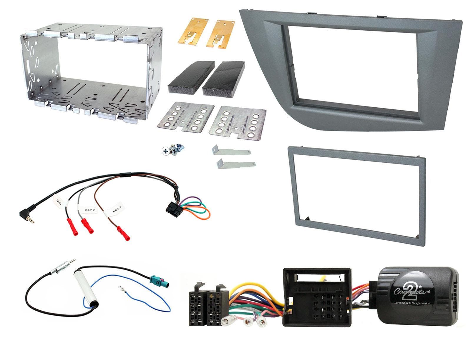CTKST06 Multimedia Installatie KIT Autoradio Seat Leon