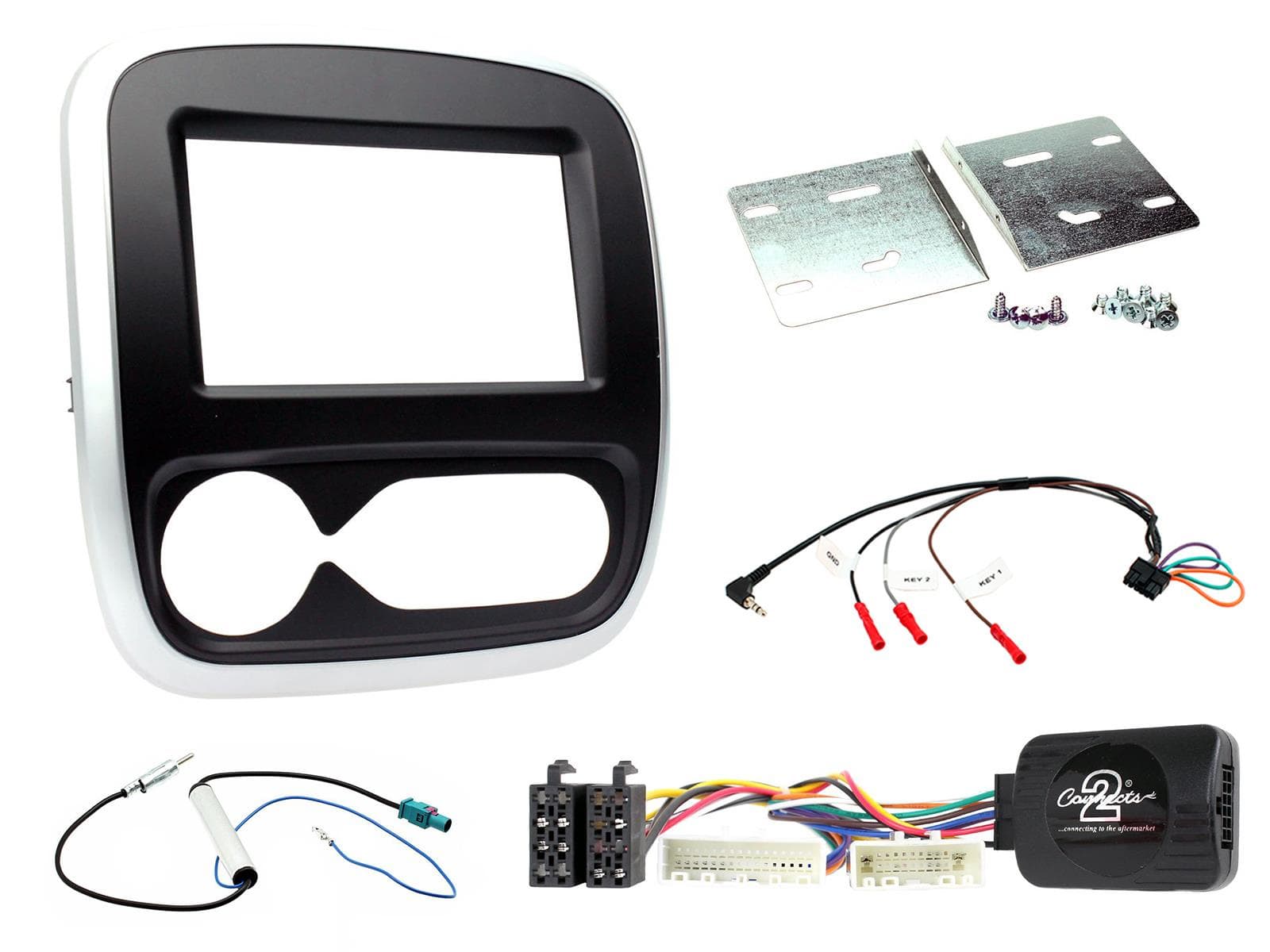 CTKFT24 Multimedia Installatie KIT Autoradio Fiat Talento