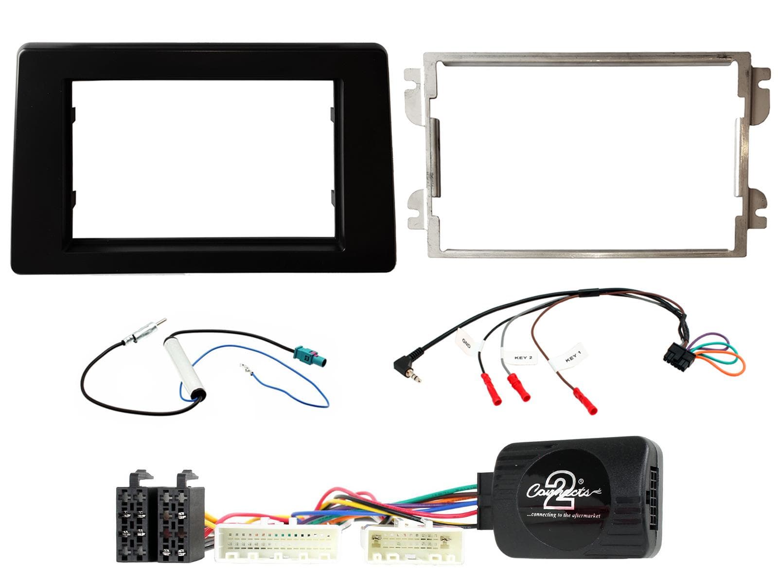 CTKRT20 Multimedia Installatie KIT Autoradio Renault, Nissan, Opel Master, NV400, Movano