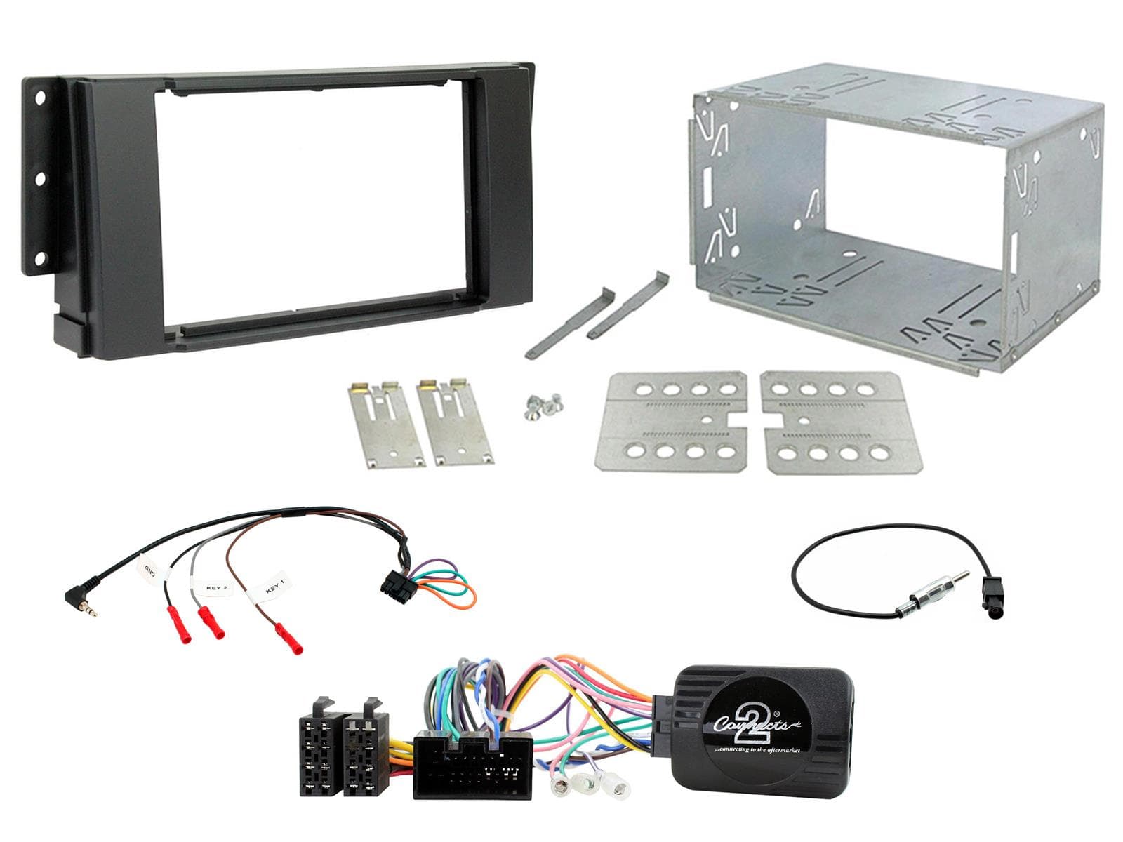 CTKLR13 Multimedia Installatie KIT Autoradio Land Rover Freelander