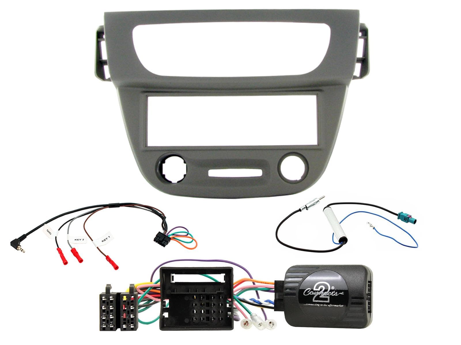 CTKRT13 Multimedia Installatie KIT Autoradio Renault Megane