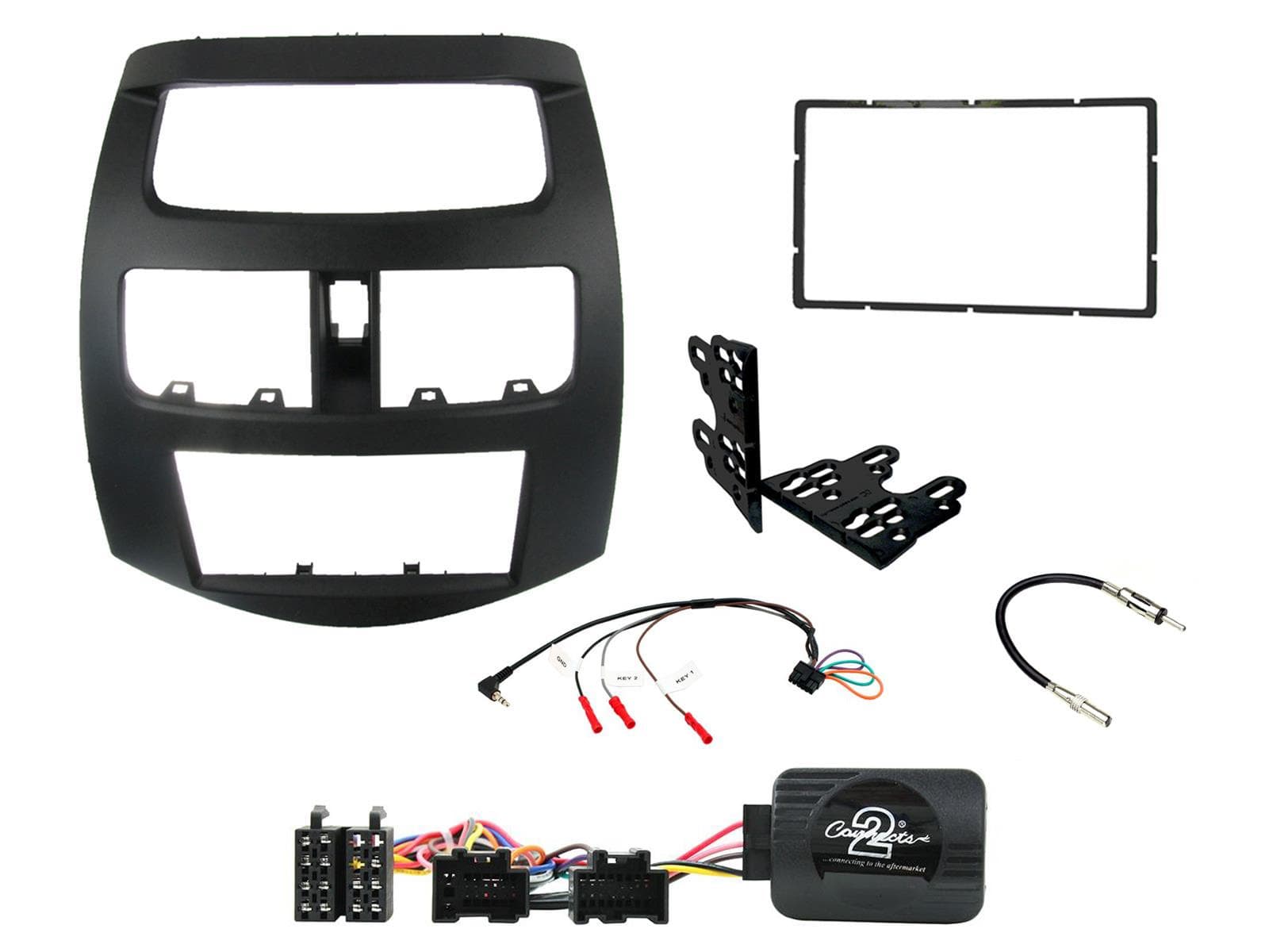 CTKCV03 Multimedia Installatie KIT Autoradio Chevrolet Spark, Beat