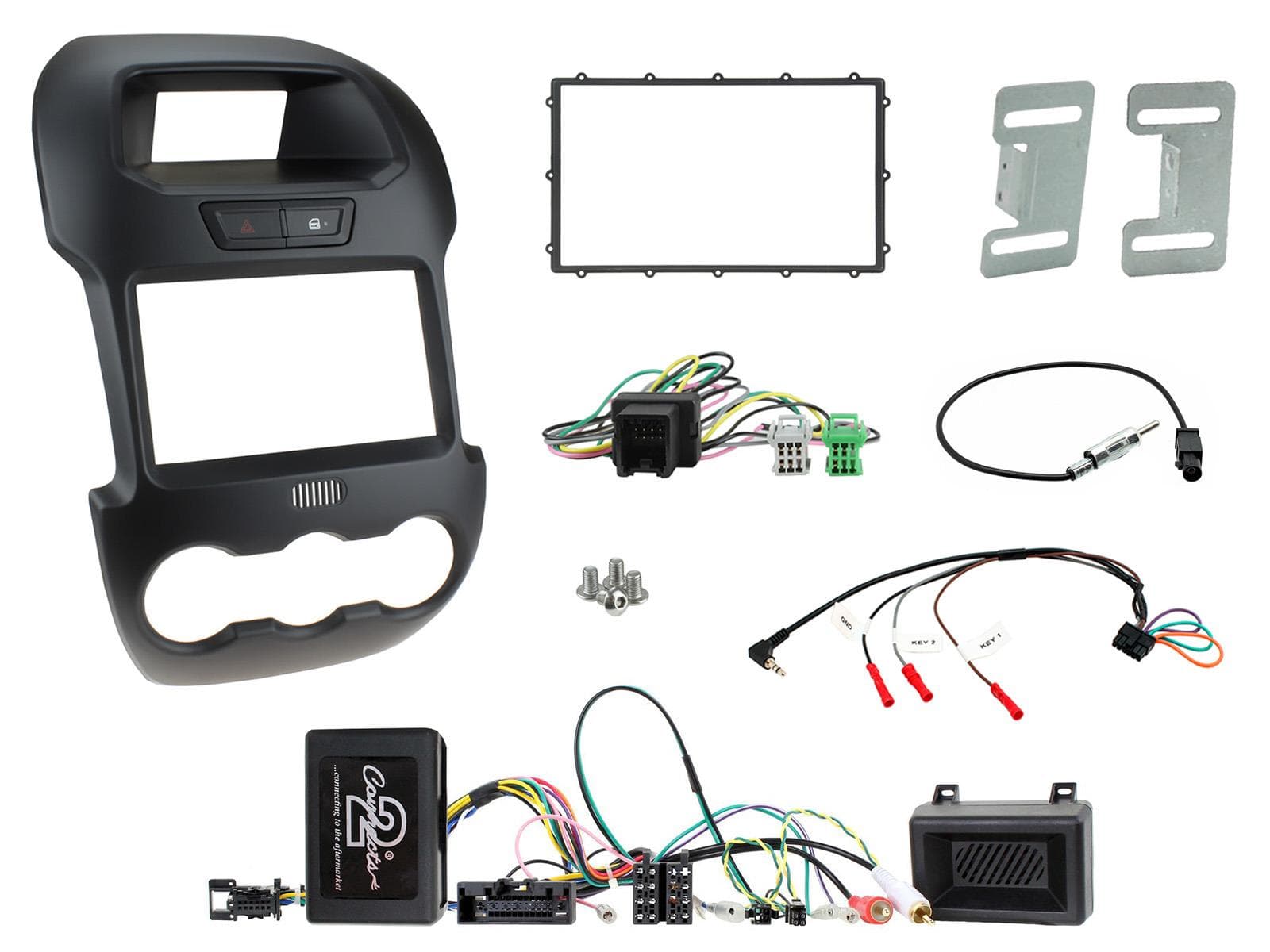 CTKFD40C Multimedia Installatie KIT Autoradio Ford Ranger