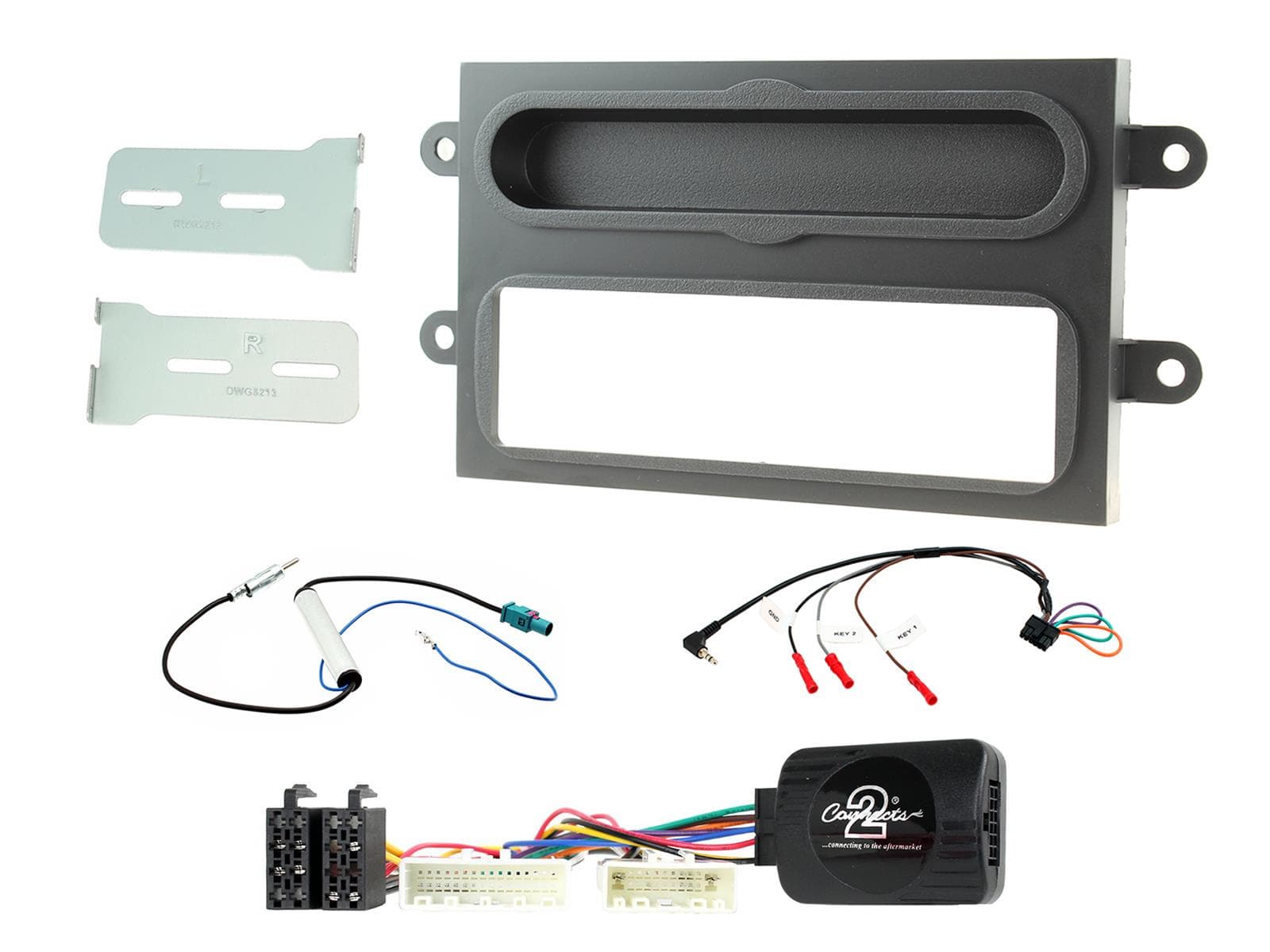 CTKRT08 Multimedia Installatie KIT Autoradio Renault Twingo