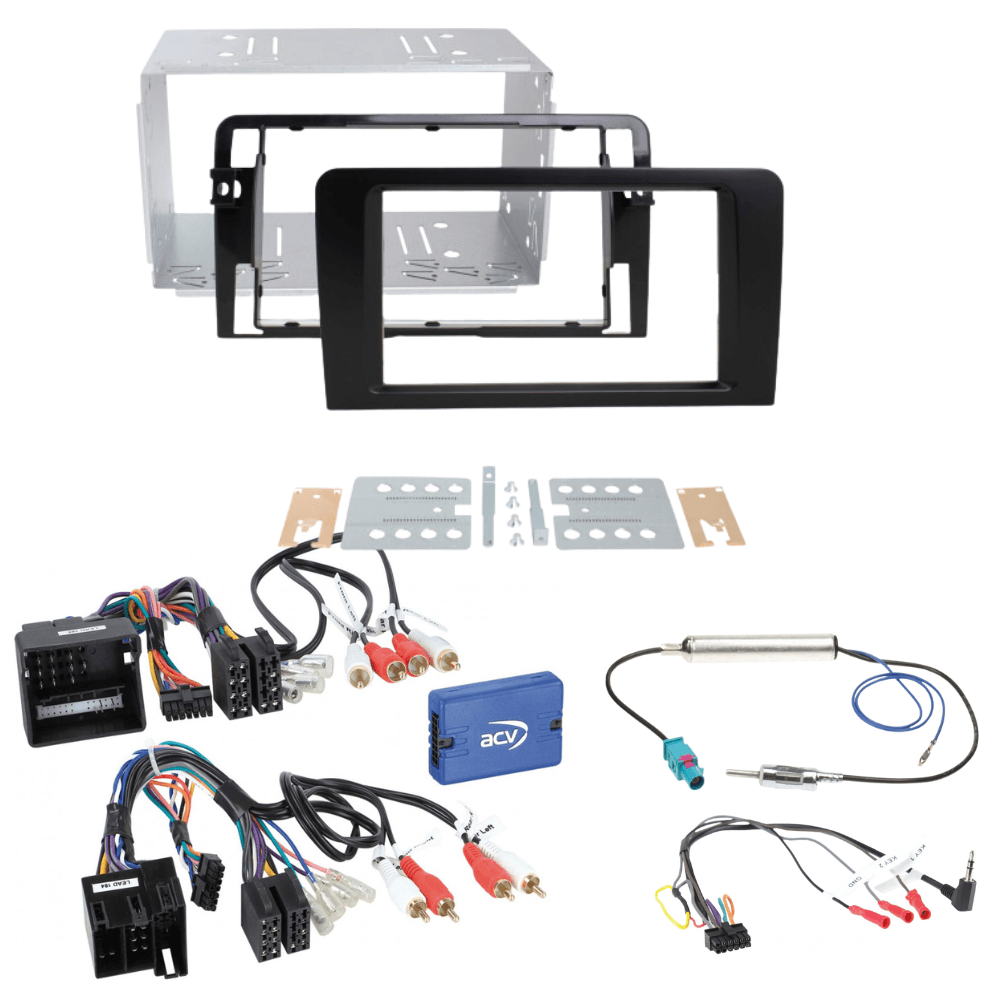 2-DIN Multimedia Installatiekit Audi A3 (8P/8PA) 2003 - 2012
