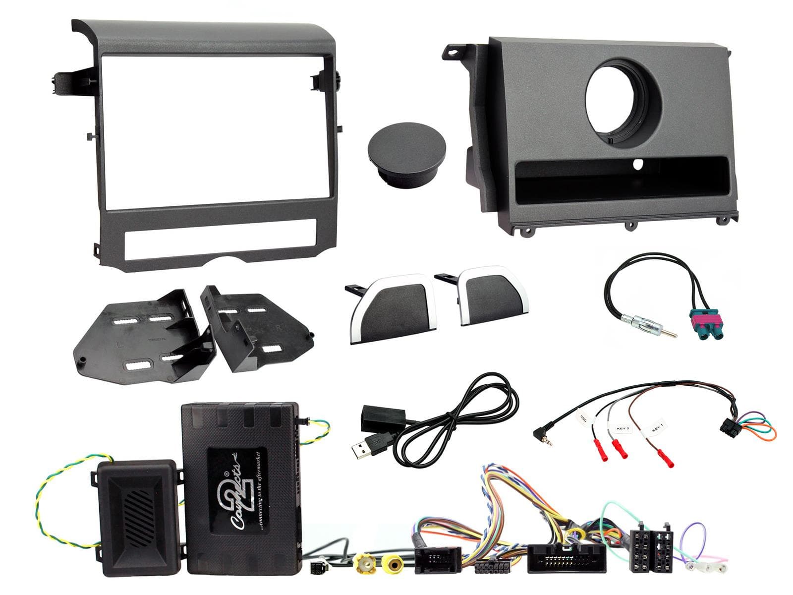 CTKLR10 Multimedia Installatie KIT Autoradio Land Rover Discovery